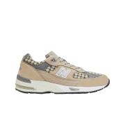 New Balance 991 Made in UK Beige Harris Tweed