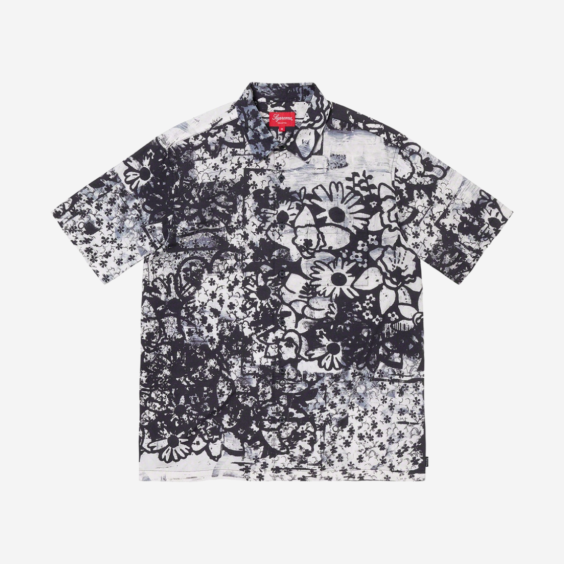 Supreme Christopher Wool S/S Shirt Black - 21FW 상세 이미지 1