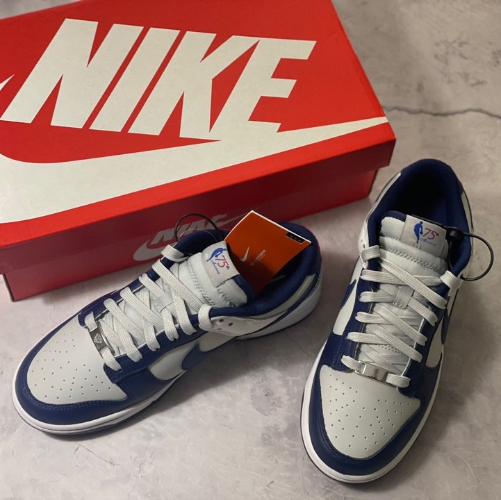 Nike x NBA Dunk Low Retro EMB Nets 착용 스타일 - 2