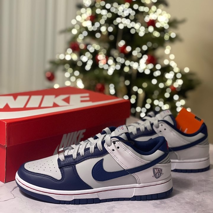 Nike x NBA Dunk Low Retro EMB Nets 착용 스타일 - 3