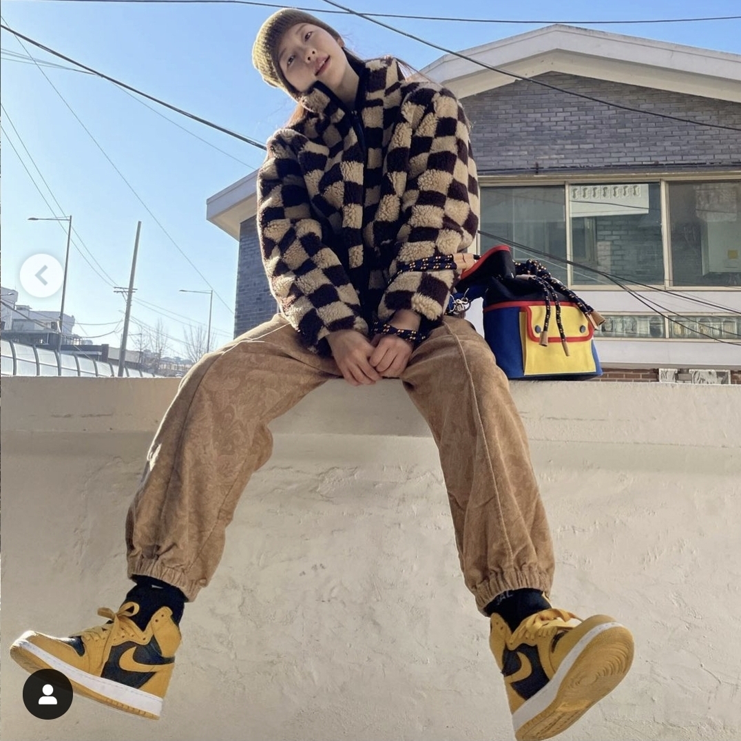 (GS) Jordan 1 Retro High OG Pollen 착용 스타일