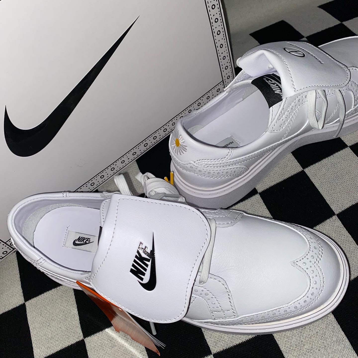 Nike x Peaceminusone Kwondo1 White 착용 스타일