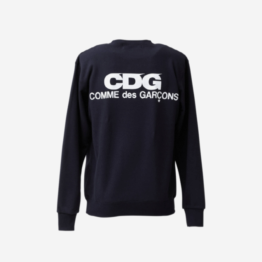 CDG Crewneck Sweatshirt Navy