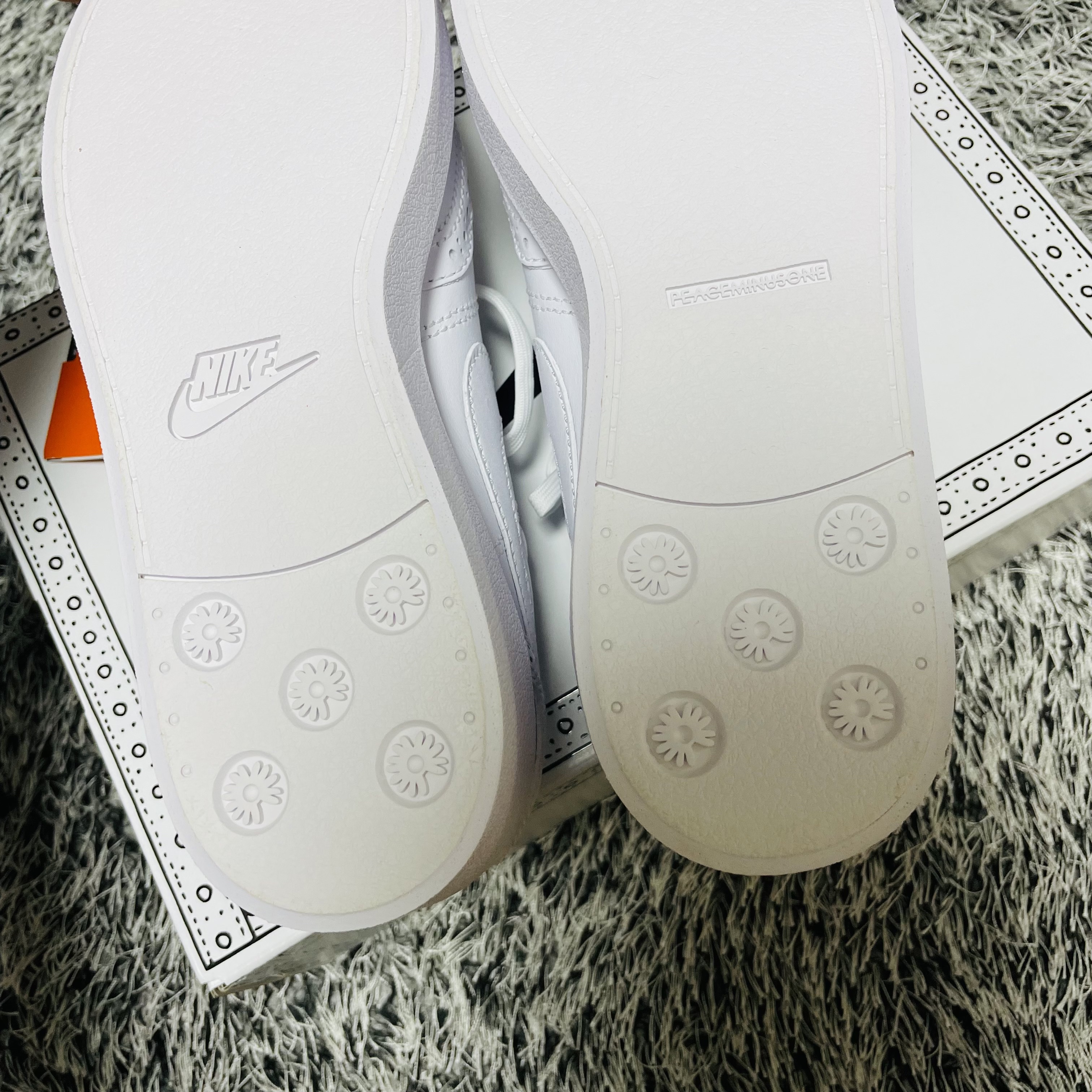 Nike x Peaceminusone Kwondo1 White 착용 스타일 - 5