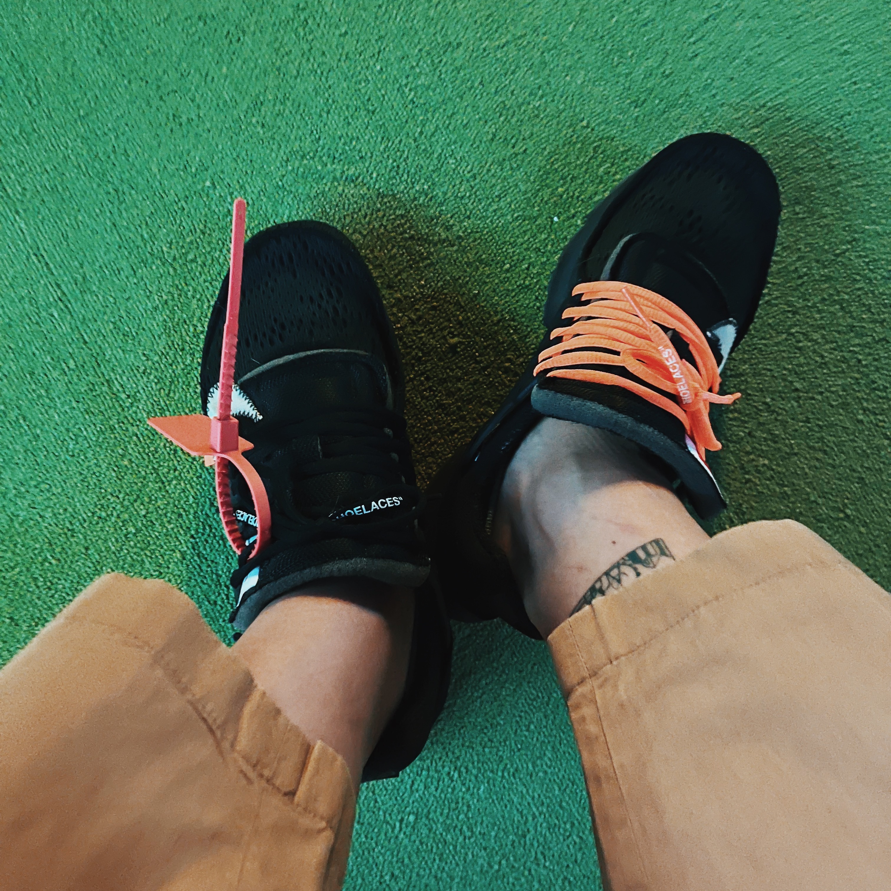 Nike x Off-White Air Presto Black 착용 스타일