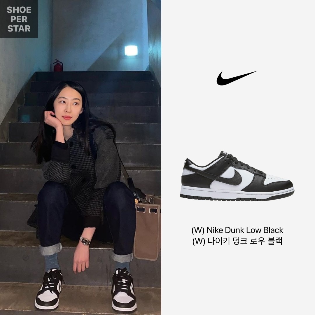 Nike x Peaceminusone Kwondo1 White, (W) Nike Dunk Low Orange Pearl 착용 스타일 - 4