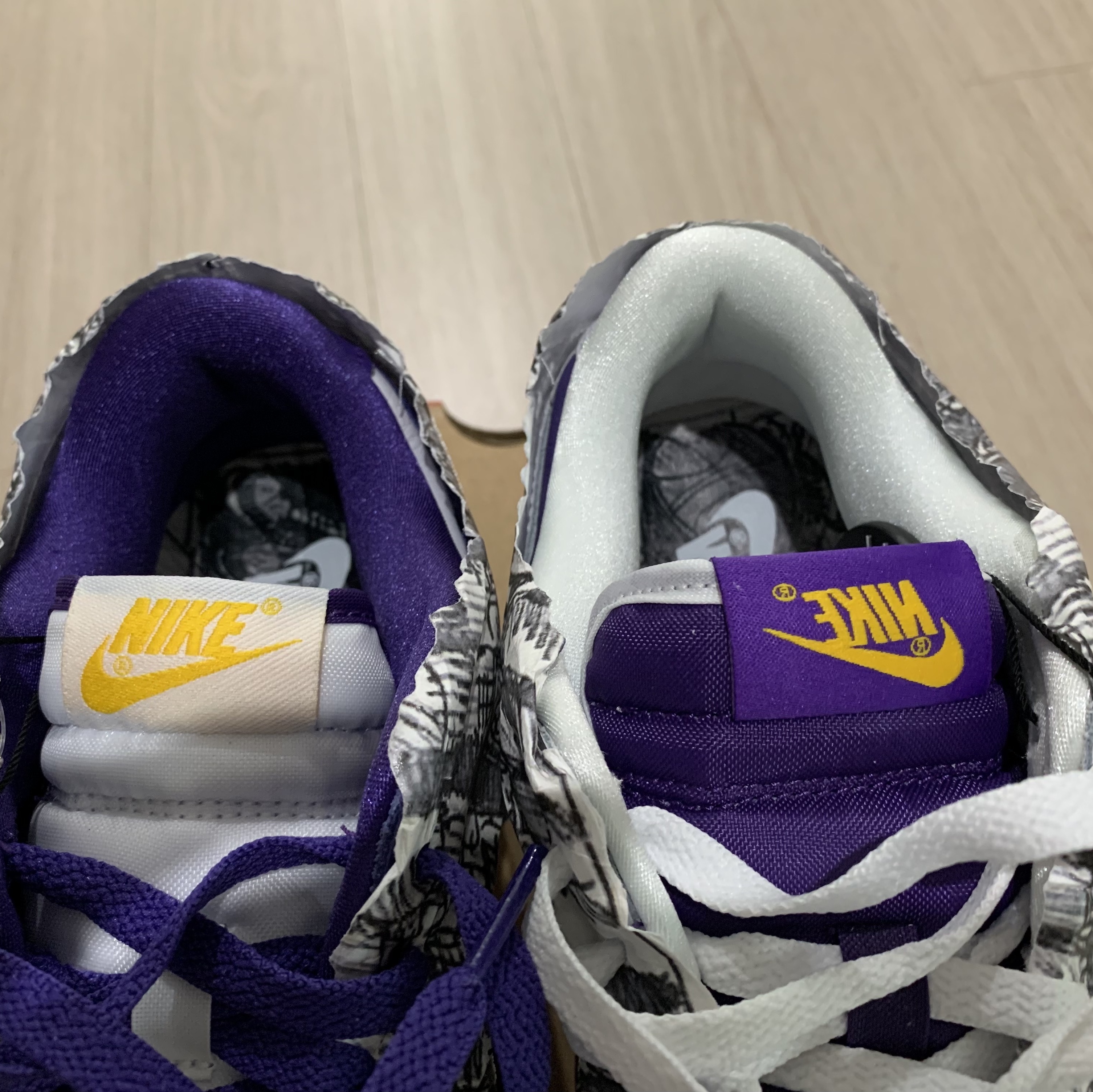 (W) Nike Dunk Low SE Flip 착용 스타일 - 2