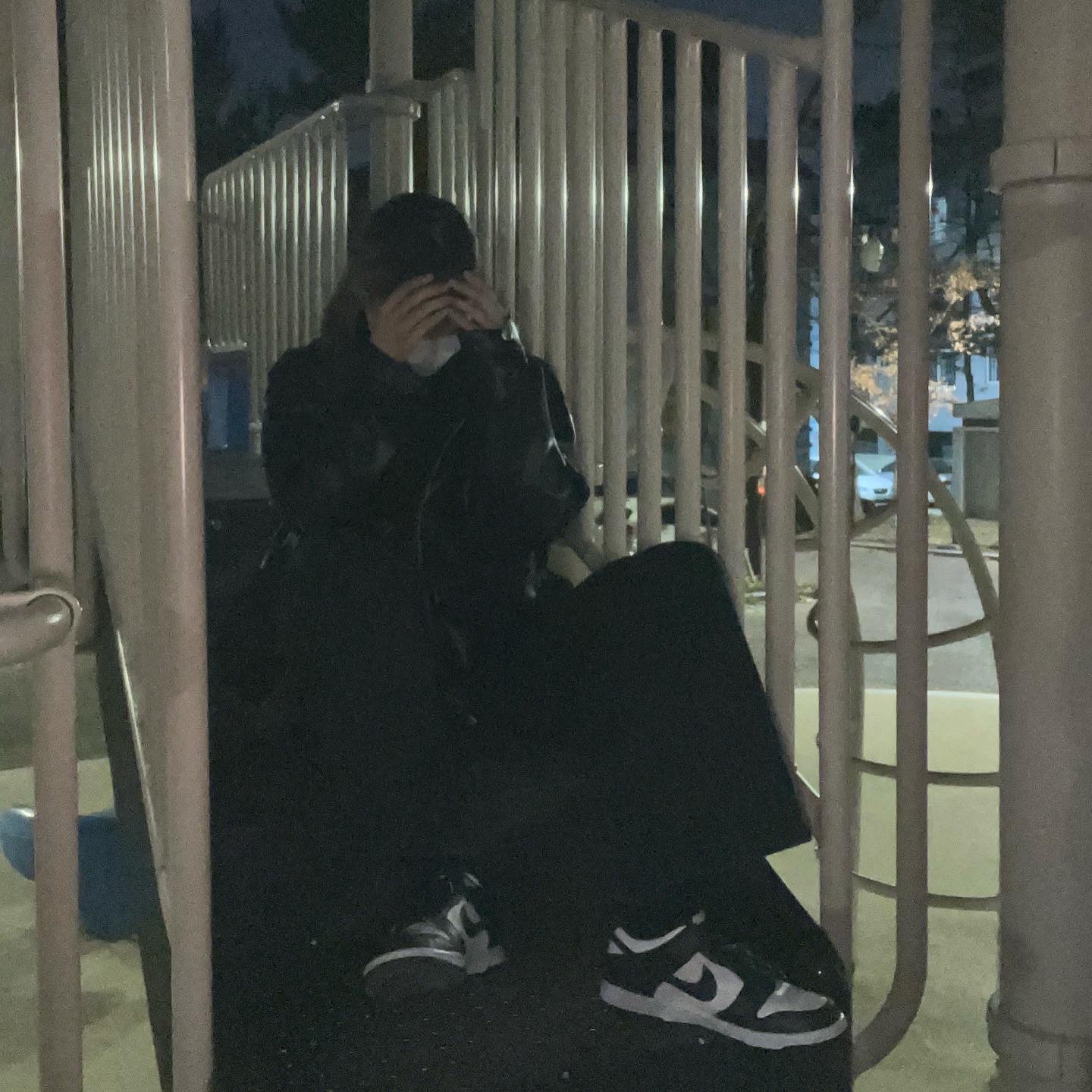 Nike Dunk Low Retro Black 착용 스타일 - 1