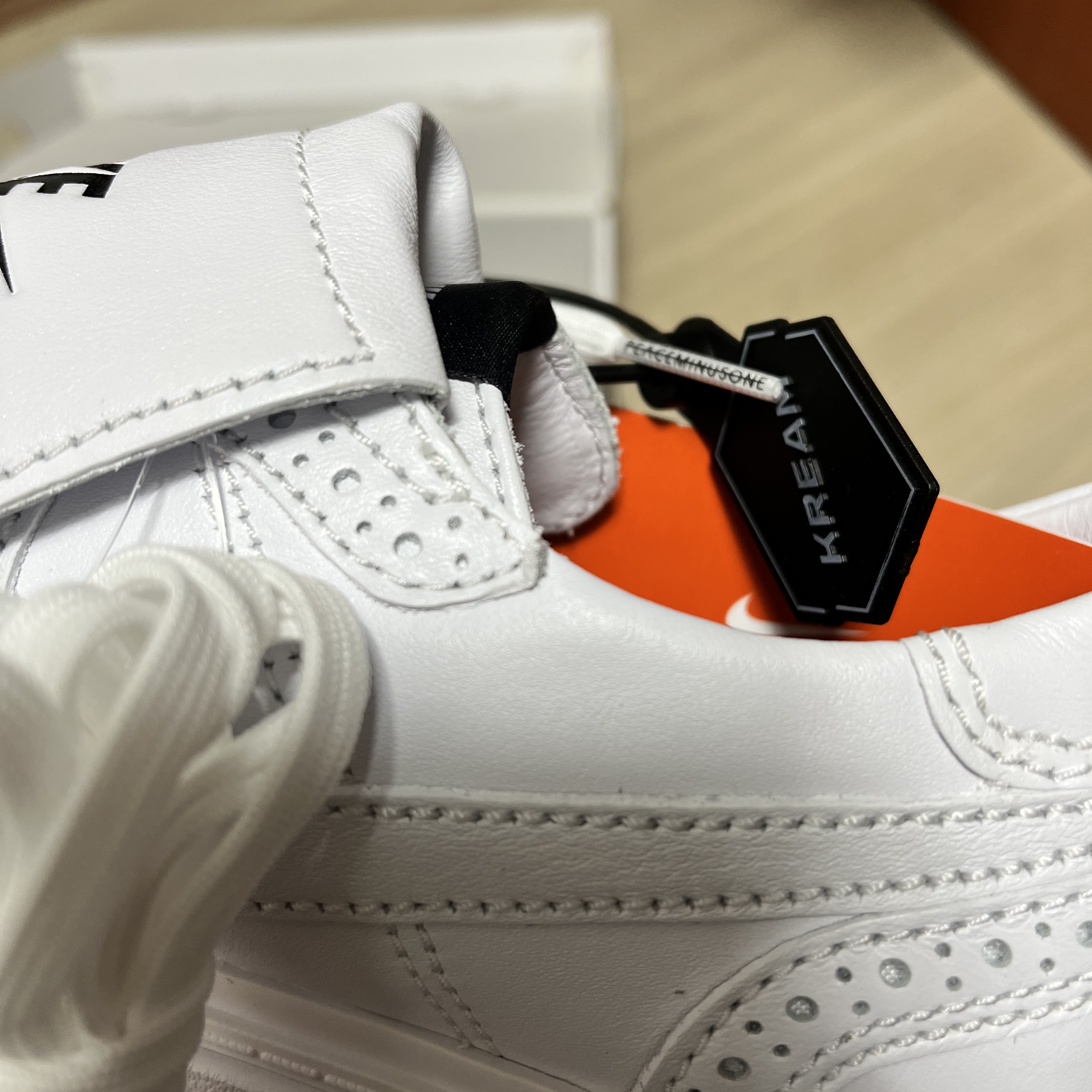 Nike x Peaceminusone Kwondo1 White 착용 스타일 - 2