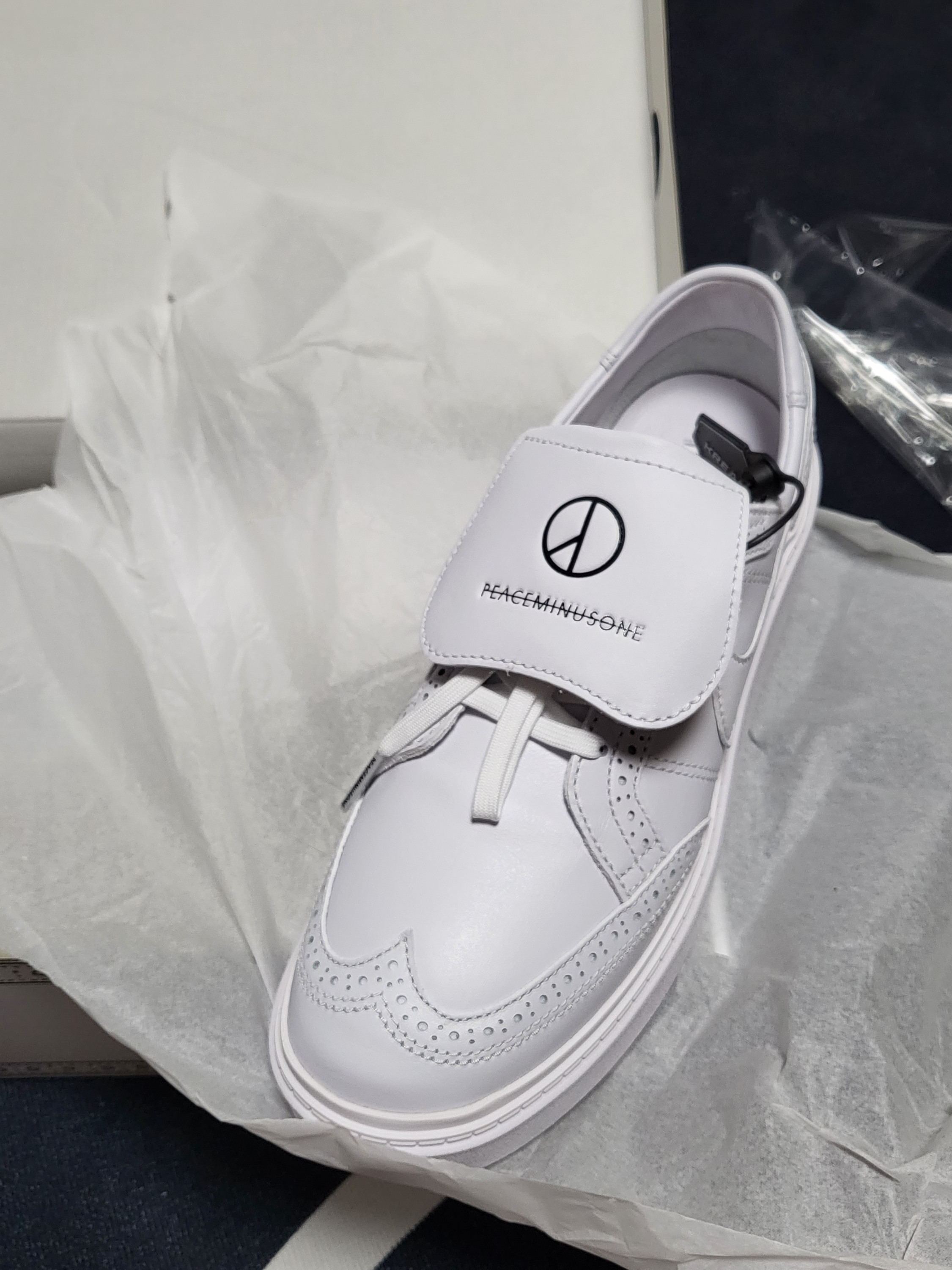 Nike x Peaceminusone Kwondo1 White 착용 스타일
