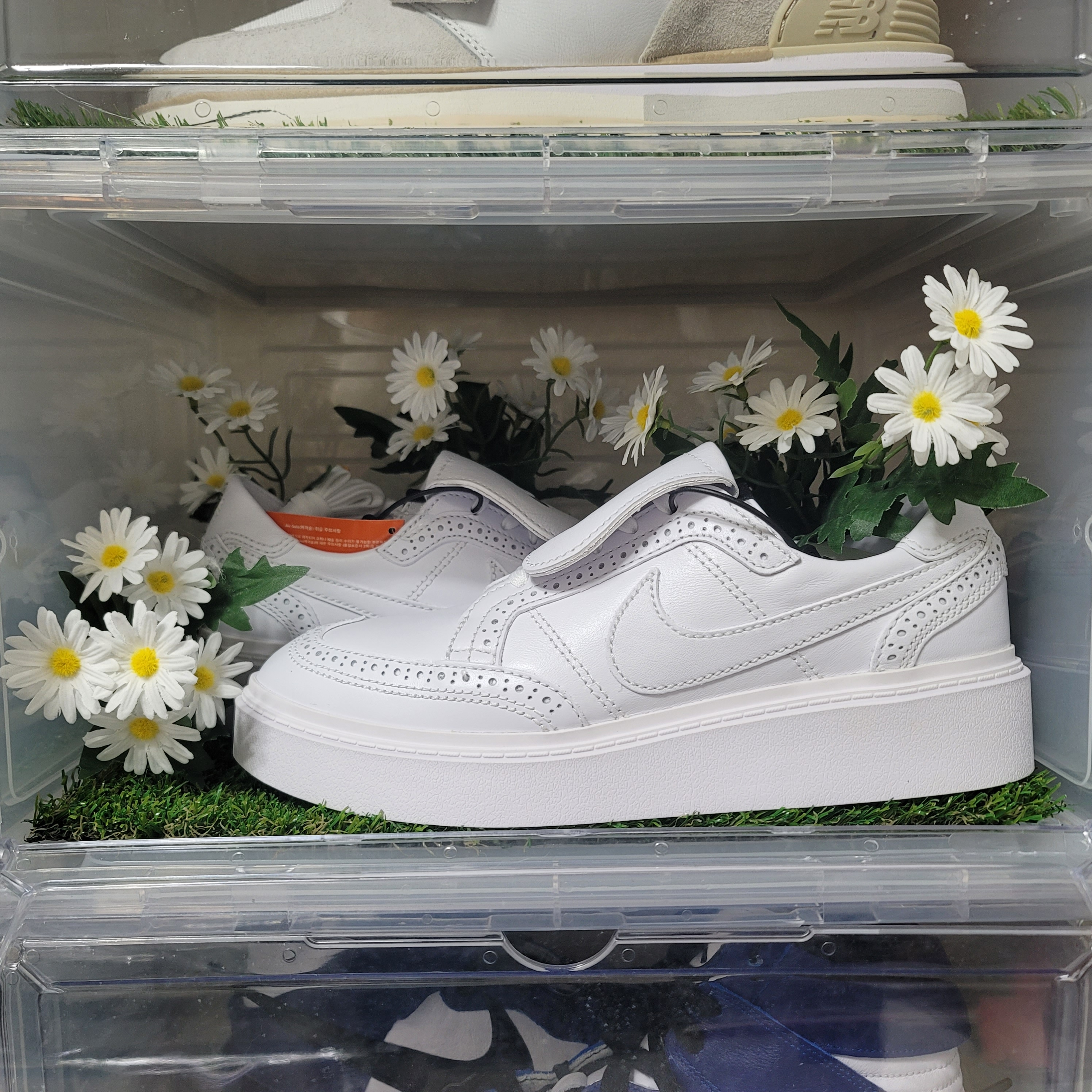 Nike x Peaceminusone Kwondo1 White 착용 스타일