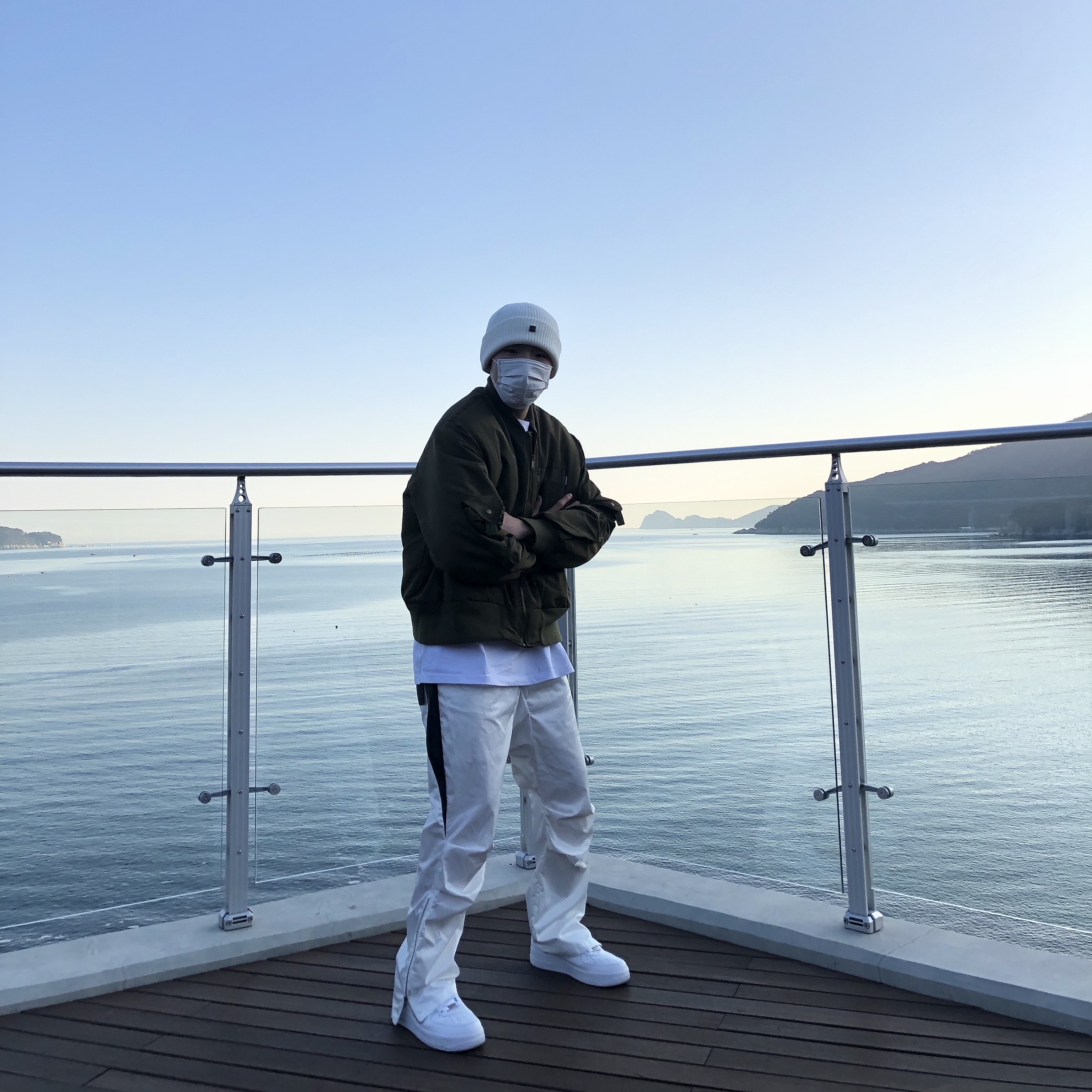 Nike NRG DH Pants Regency Purple, Nike x Supreme Air Force 1 Low White 착용 스타일 - 2