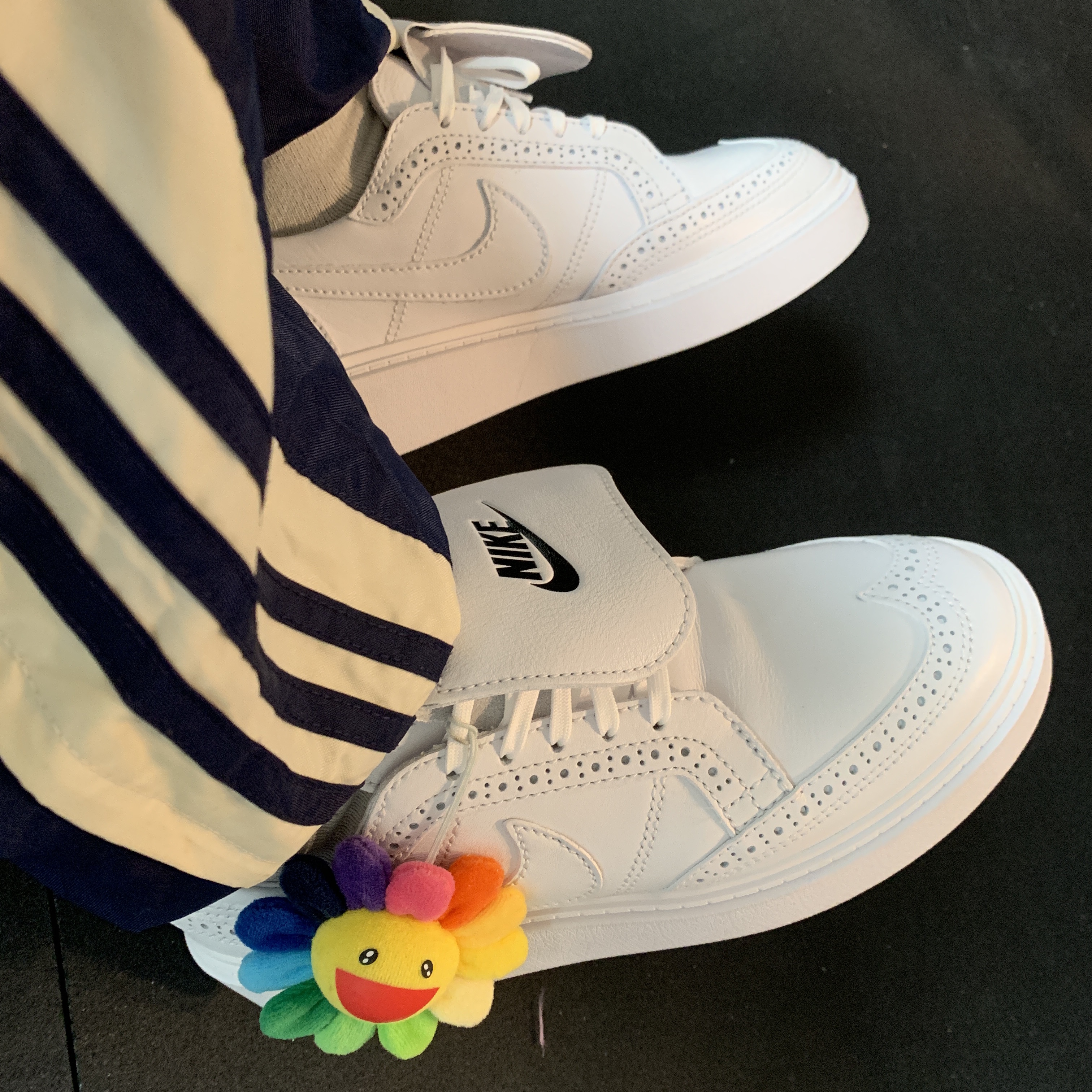 Nike x Peaceminusone Kwondo1 White 착용 스타일 - 1