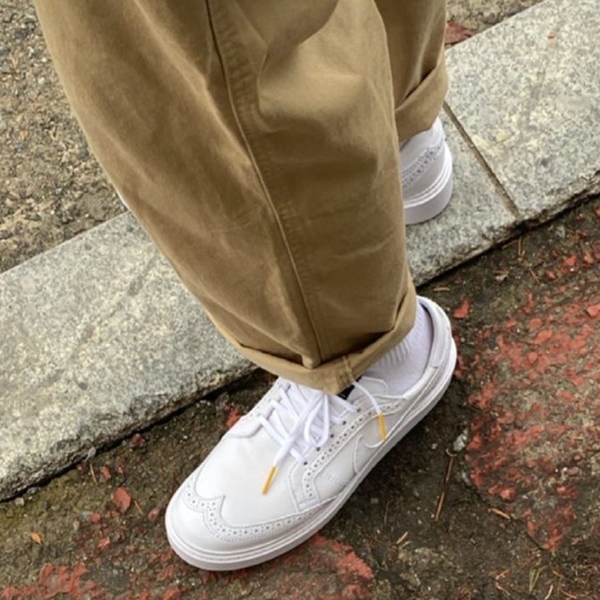 Nike x Peaceminusone Kwondo1 White 착용 스타일