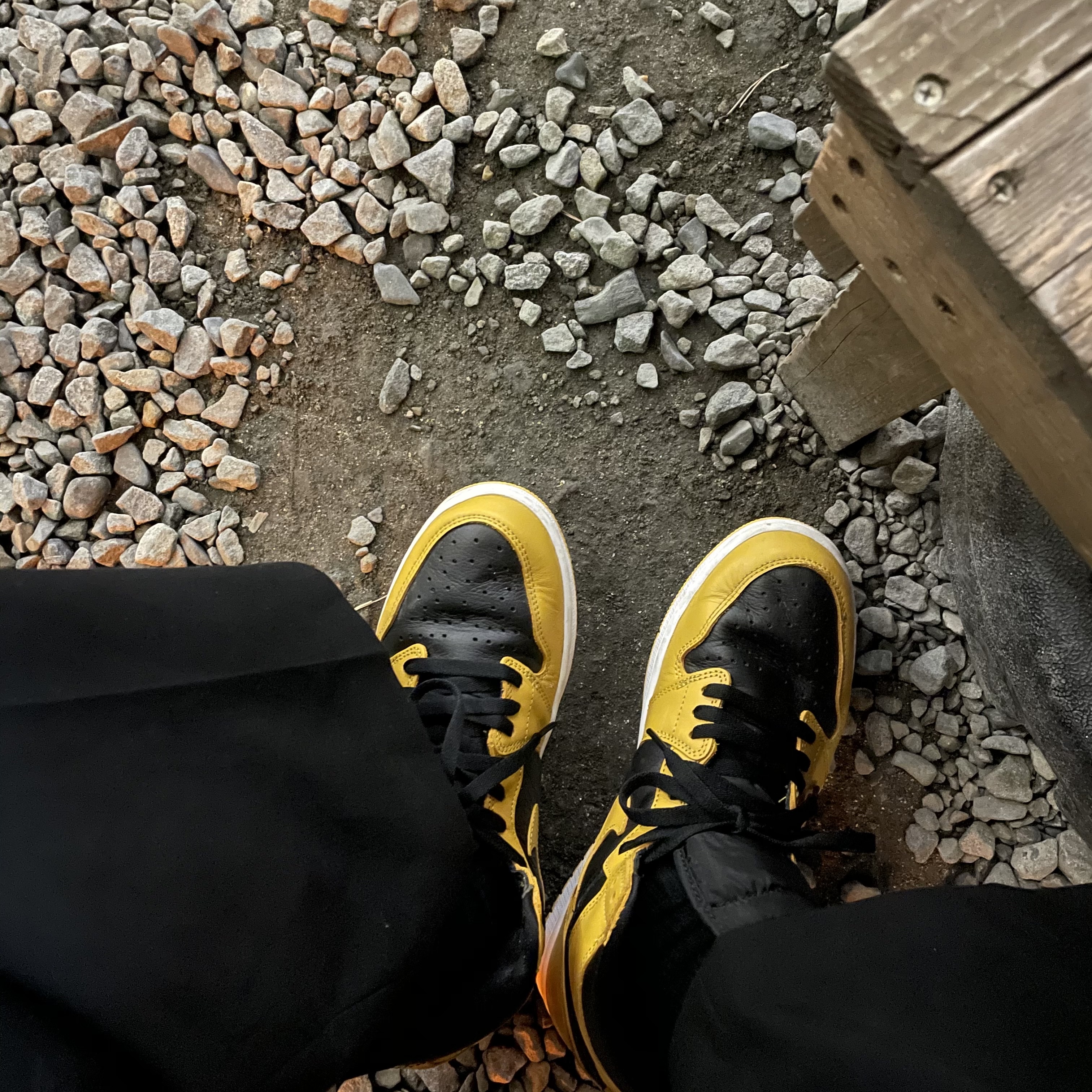 Jordan 1 Retro High OG Pollen 착용 스타일 - 1