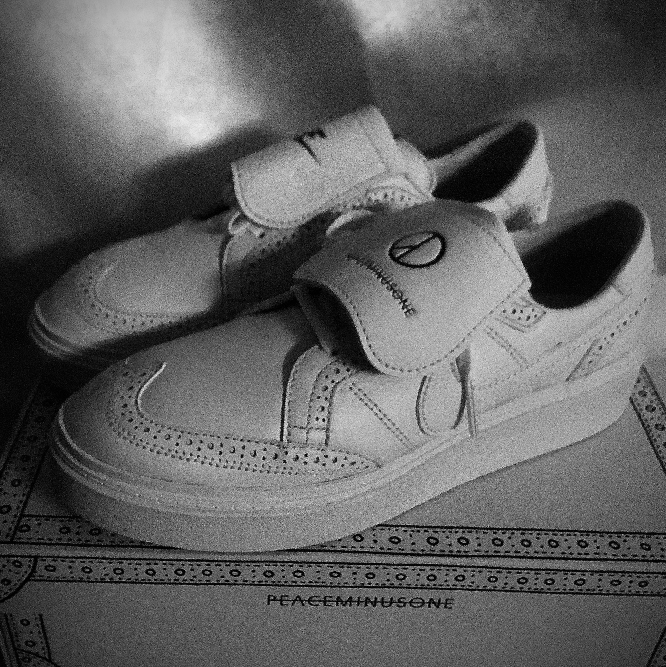 Nike x Peaceminusone Kwondo1 White 착용 스타일