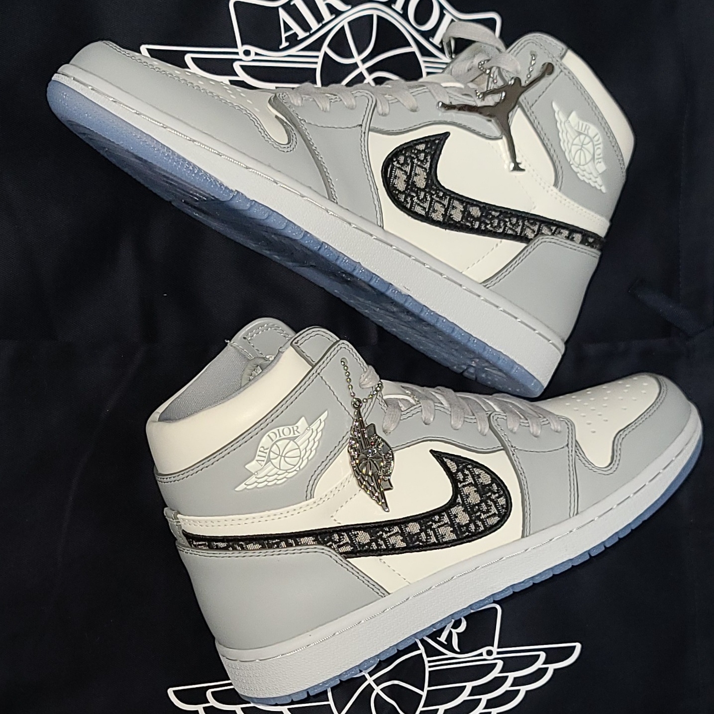 Jordan 1 x Dior High OG 착용 스타일 - 2