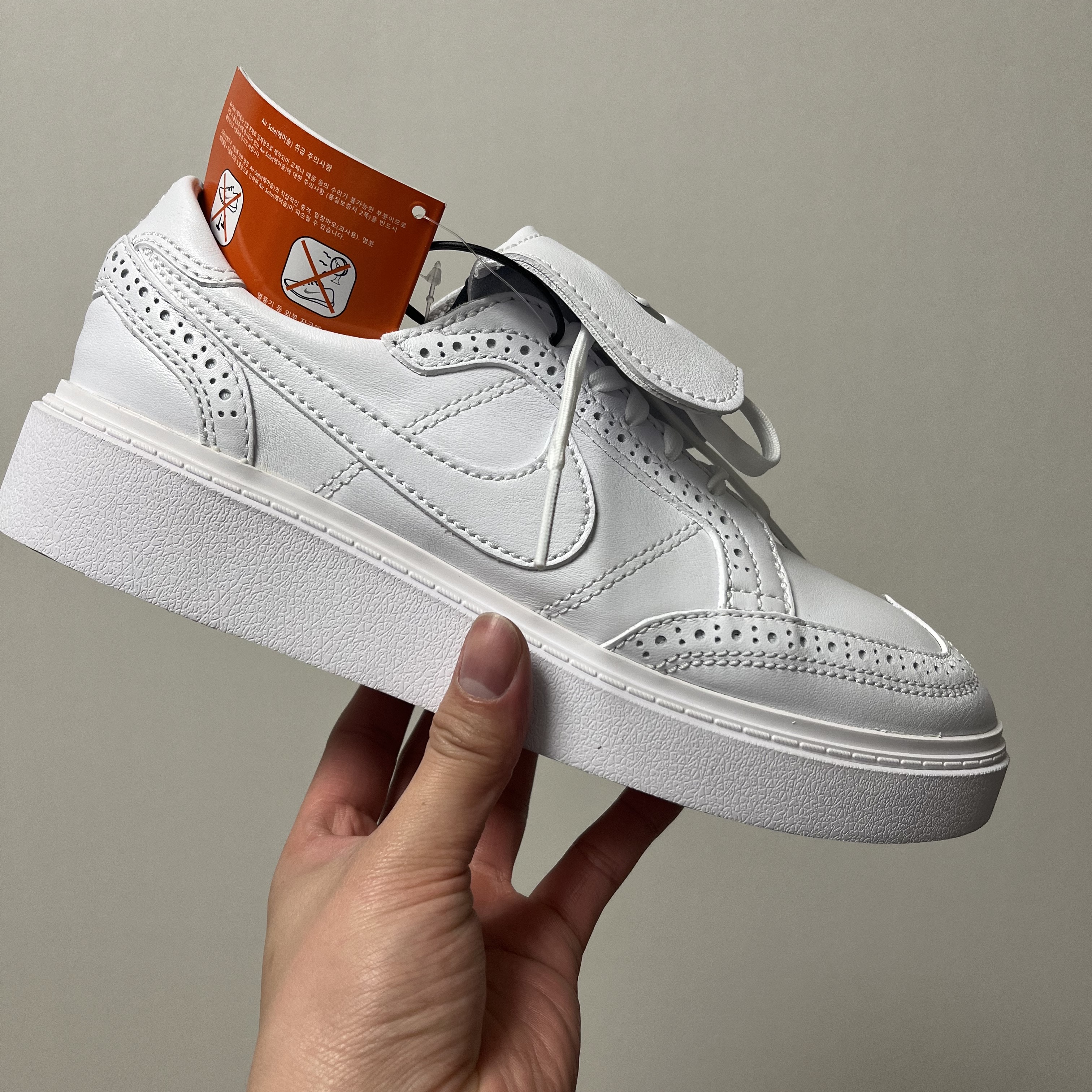 Nike x Peaceminusone Kwondo1 White 착용 스타일