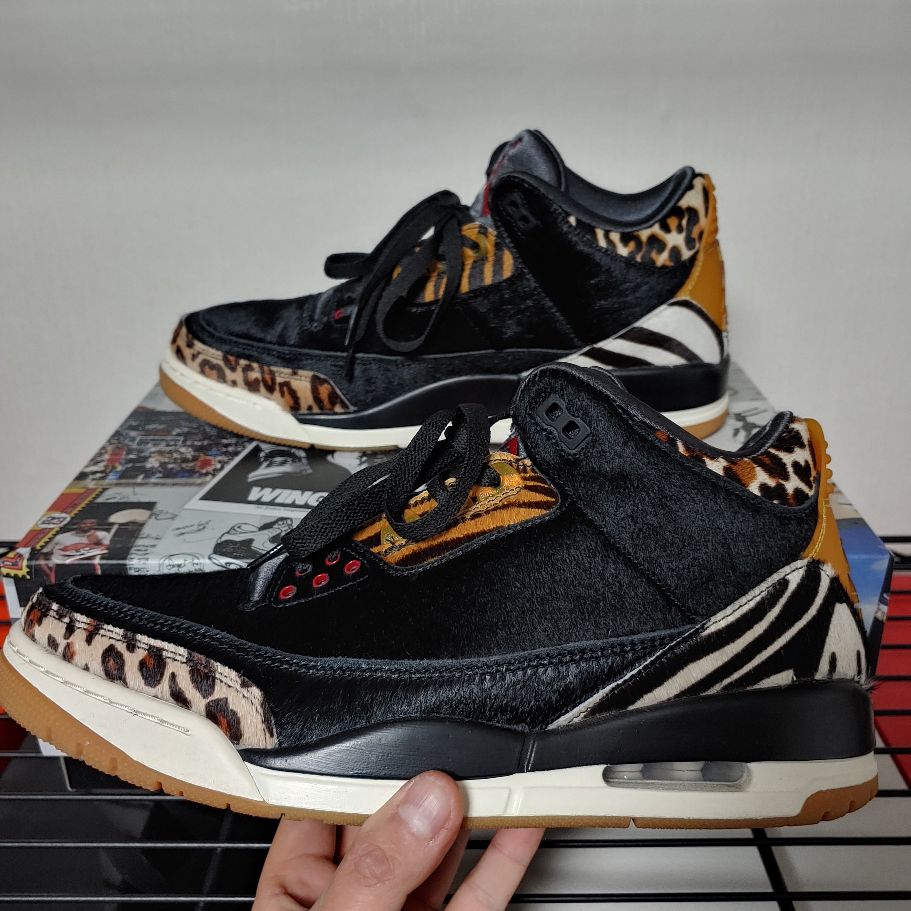 Jordan 3 Retro SE Animal Instinct 착용 스타일 - 2