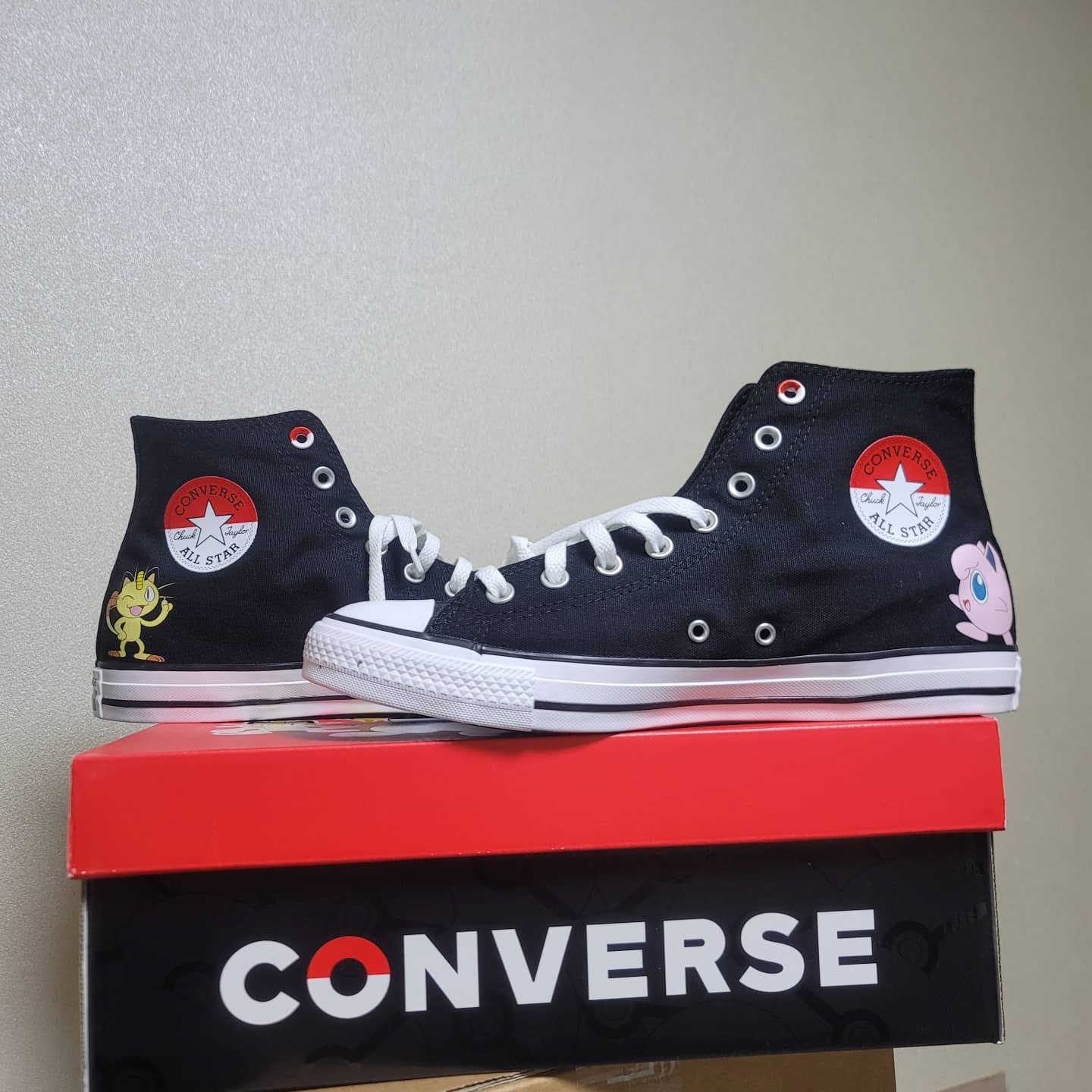 Converse x Pokemon Chuck Taylor All Star Hi First Partners 착용 스타일 - 4