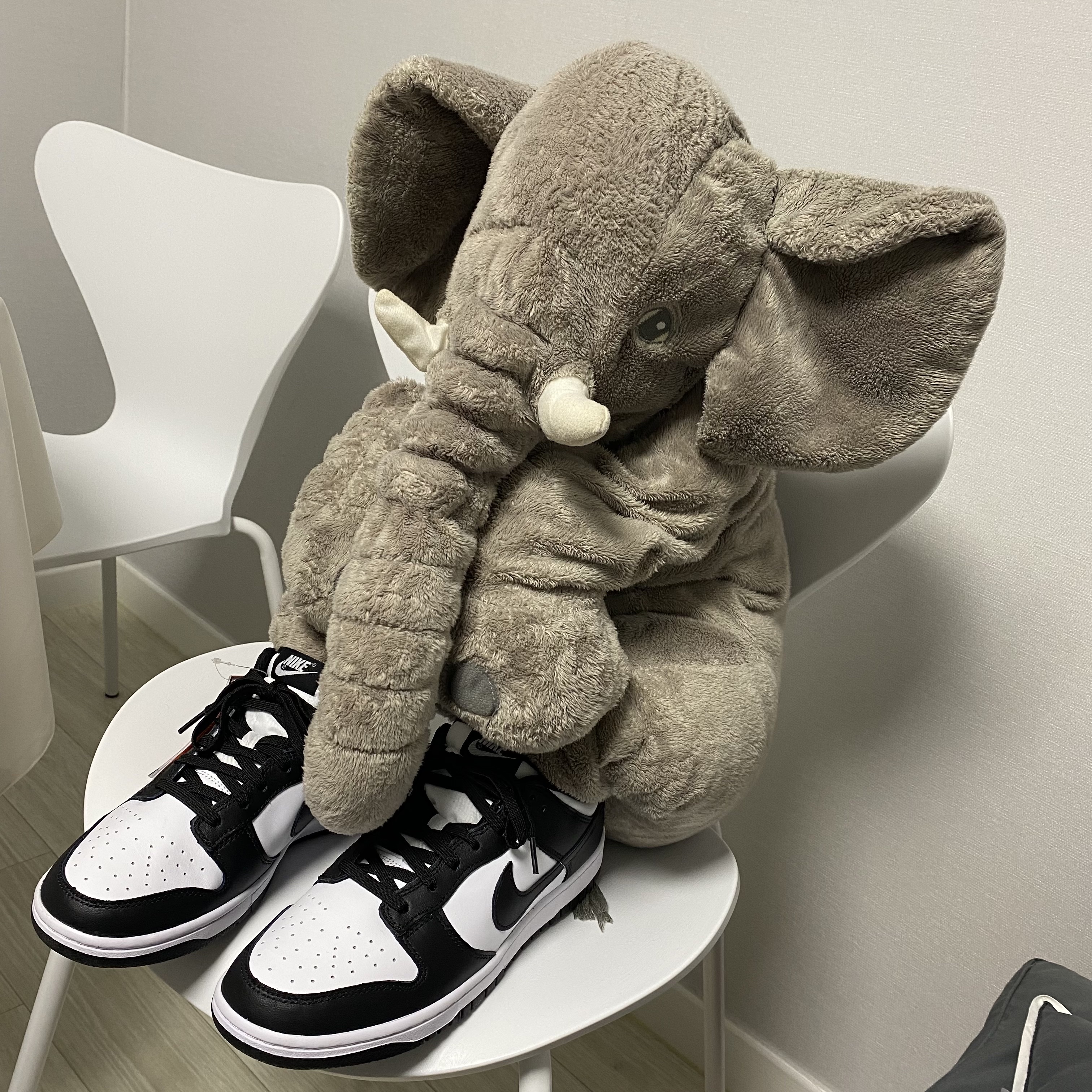 Nike Dunk Low Retro Black, (W) Nike Dunk Low Black 착용 스타일