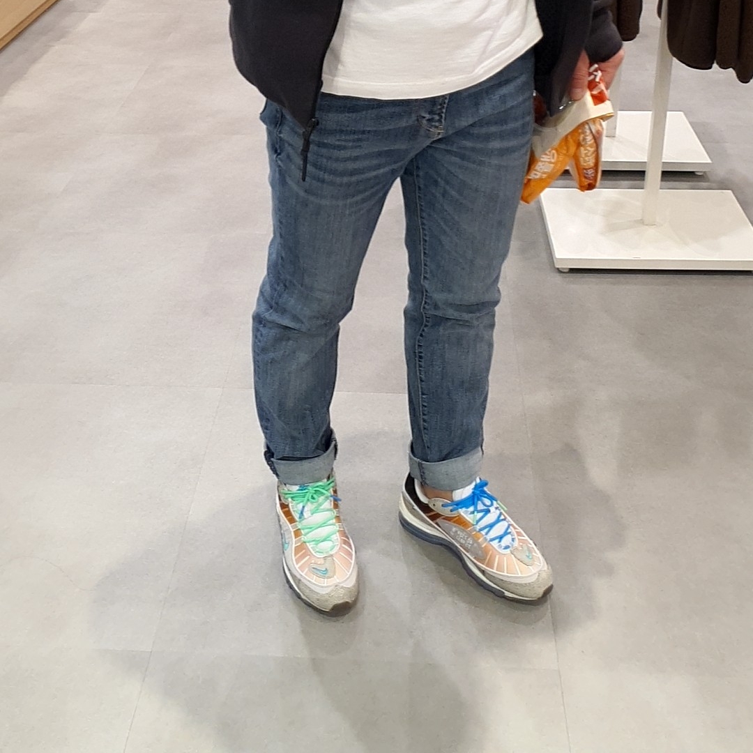 Nike Air Max 98 La Mezcla 착용 스타일 - 2