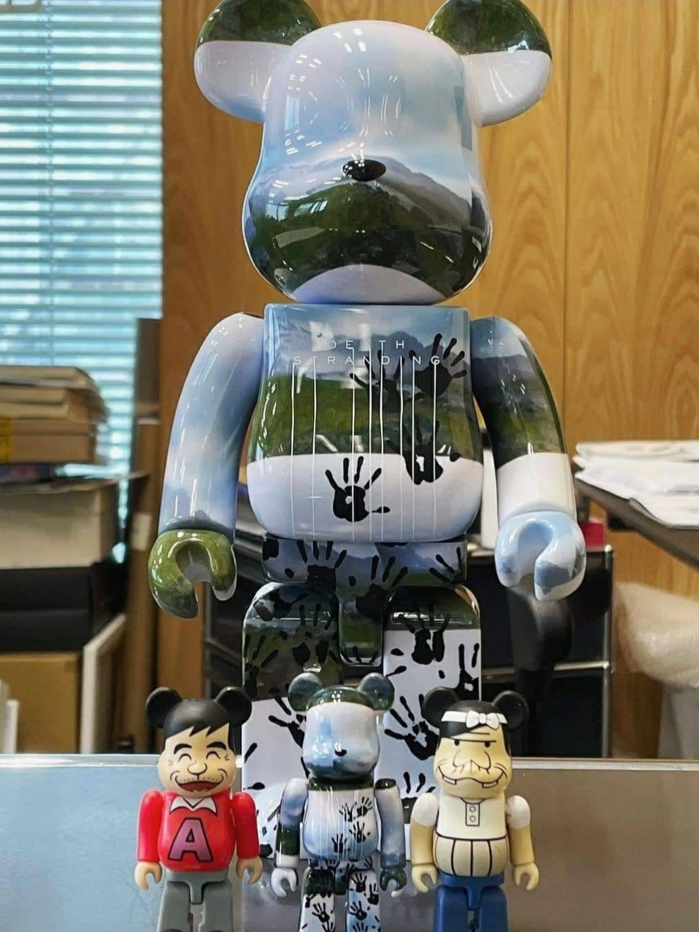 Bearbrick Death Stranding 100% & 400% Set 착용 스타일