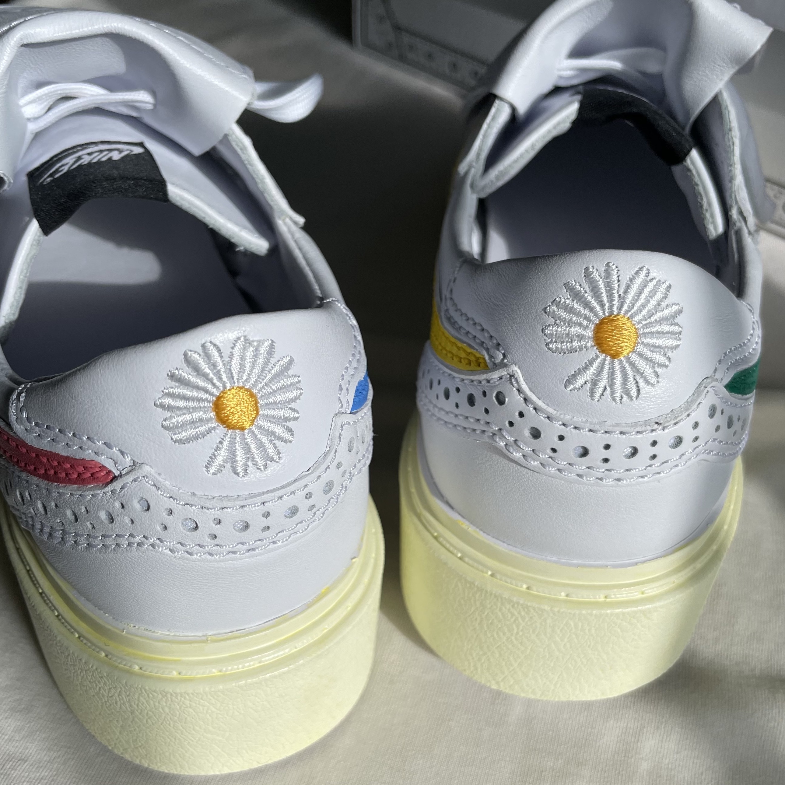 Nike x Peaceminusone Kwondo1 White 착용 스타일 - 4