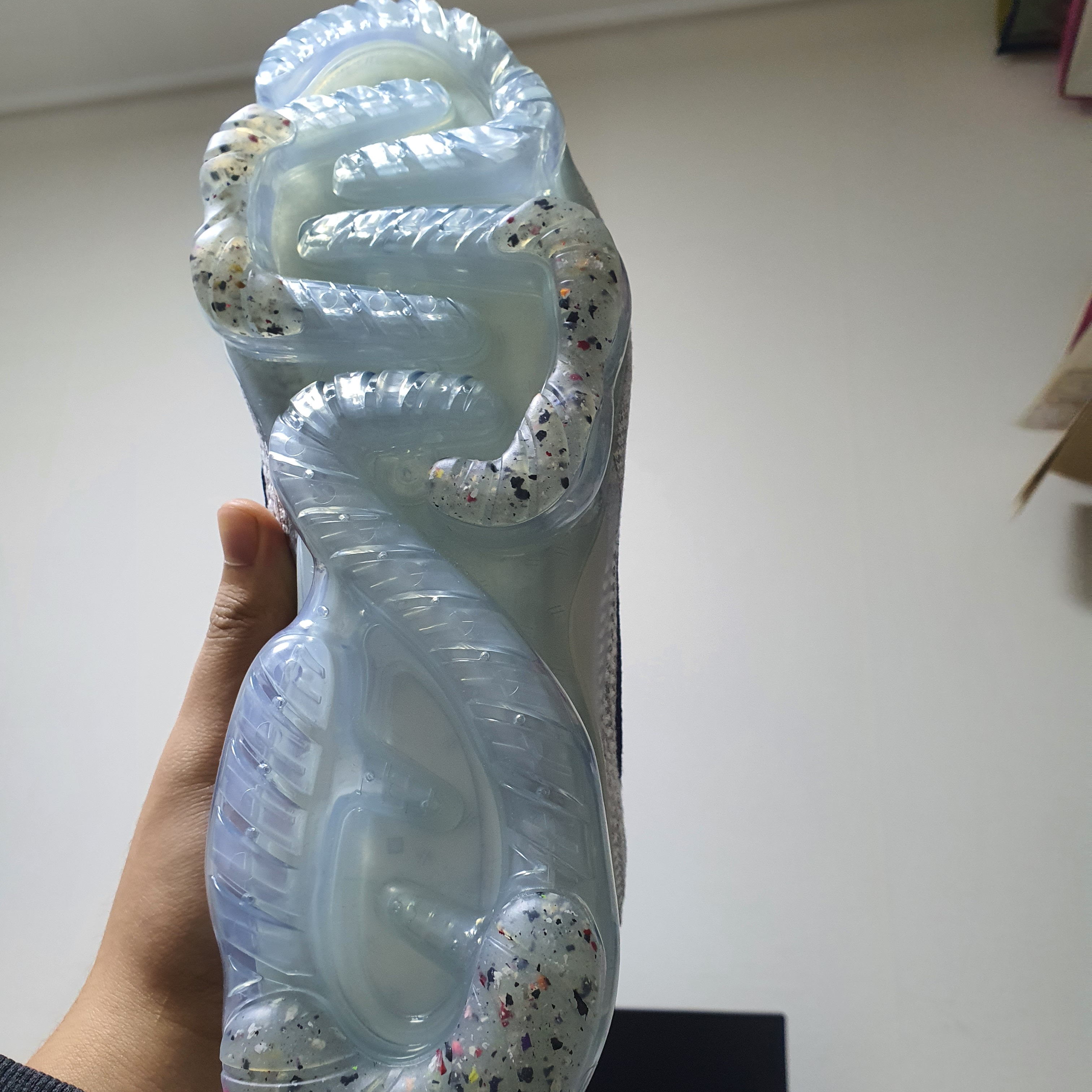 Nike Air VaporMax 2021 Flyknit White 착용 스타일 - 1