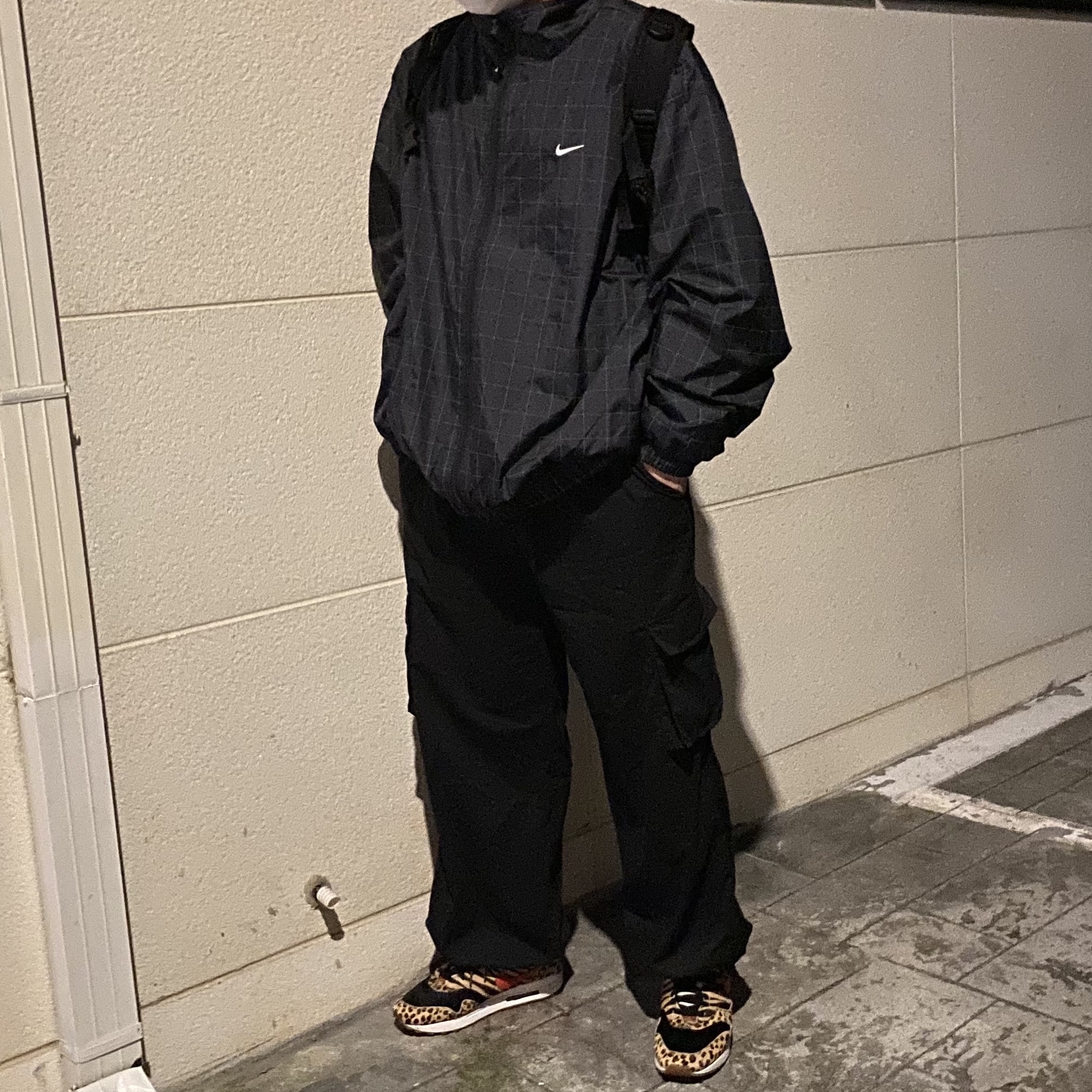 Nike x Atmos Air Max 1 Animal Pack 2.0, Nike M NRG Flash Grid Track Jacket Black - US/EU 착용 스타일