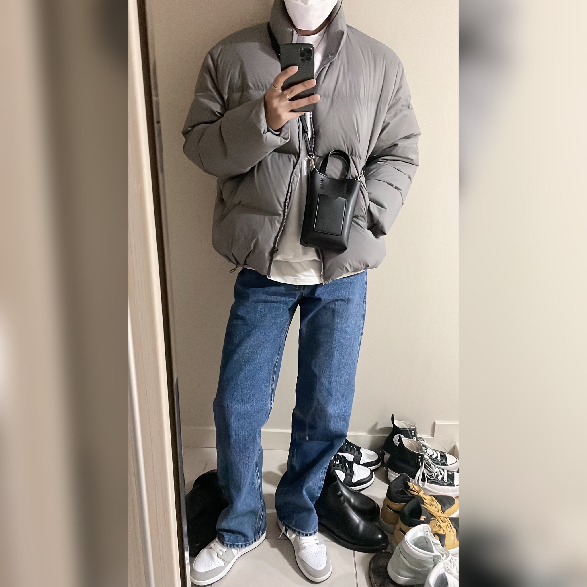 (GS) Jordan 1 Retro High OG Light Smoke Grey 착용 스타일