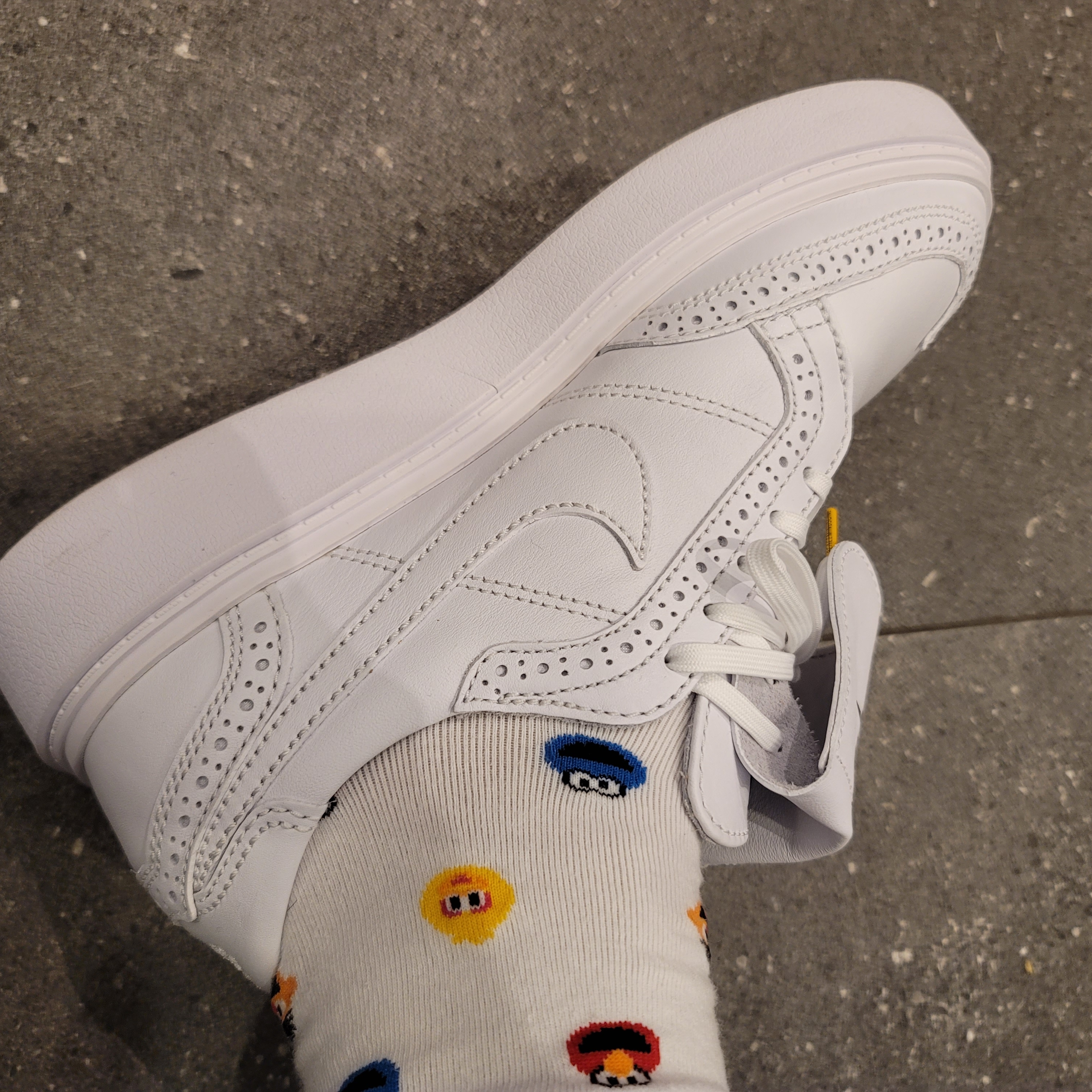 Nike x Peaceminusone Kwondo1 White 착용 스타일