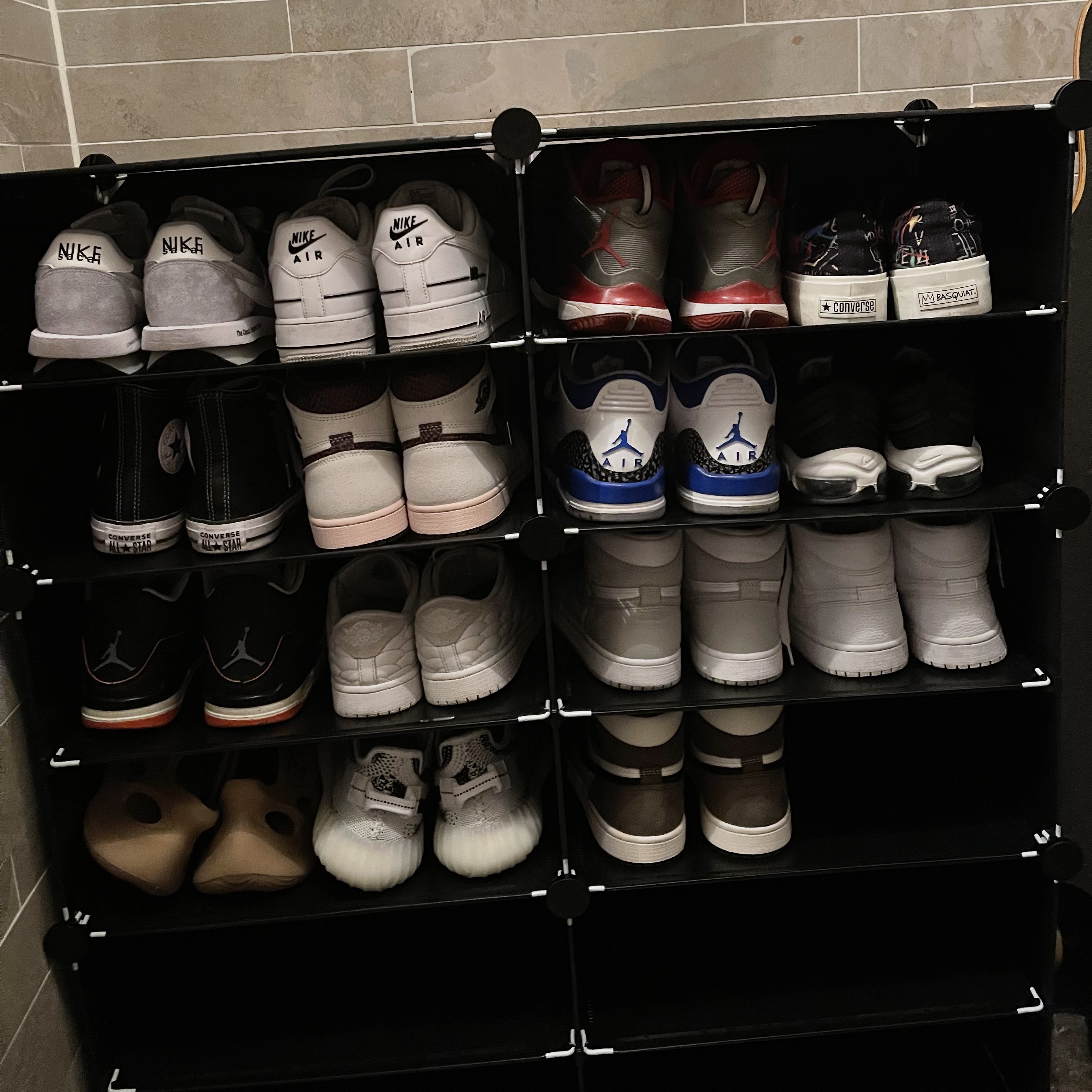 Nike Air Force 1 '07 Low Added Air White, Jordan Super Fly 3 Slam Dunk 착용 스타일