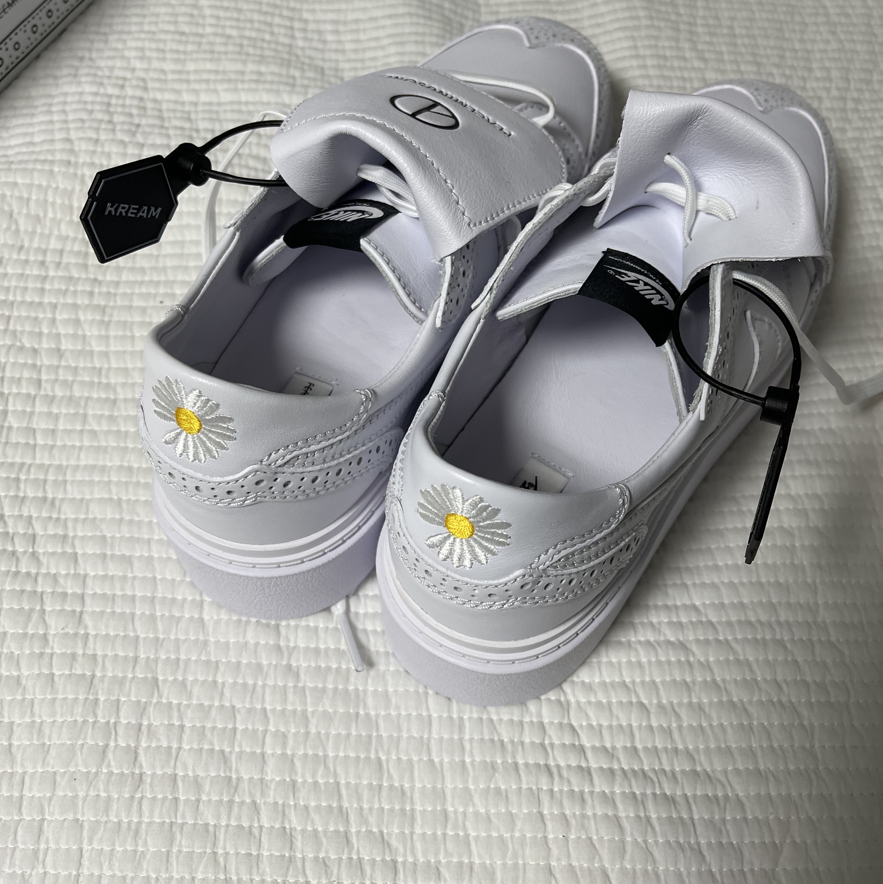 Nike x Peaceminusone Kwondo1 White 착용 스타일 - 3
