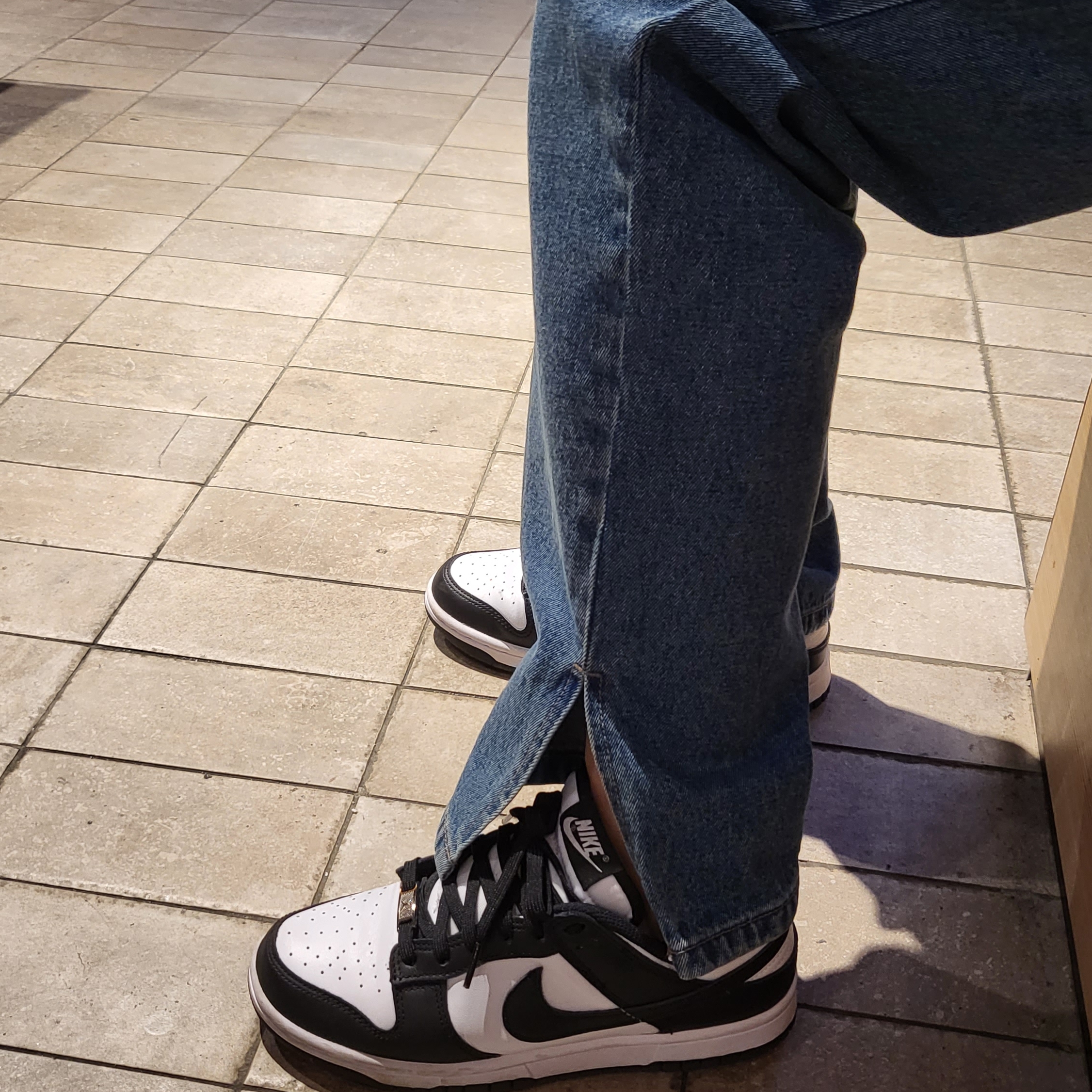 Nike Dunk Low Retro Black 착용 스타일