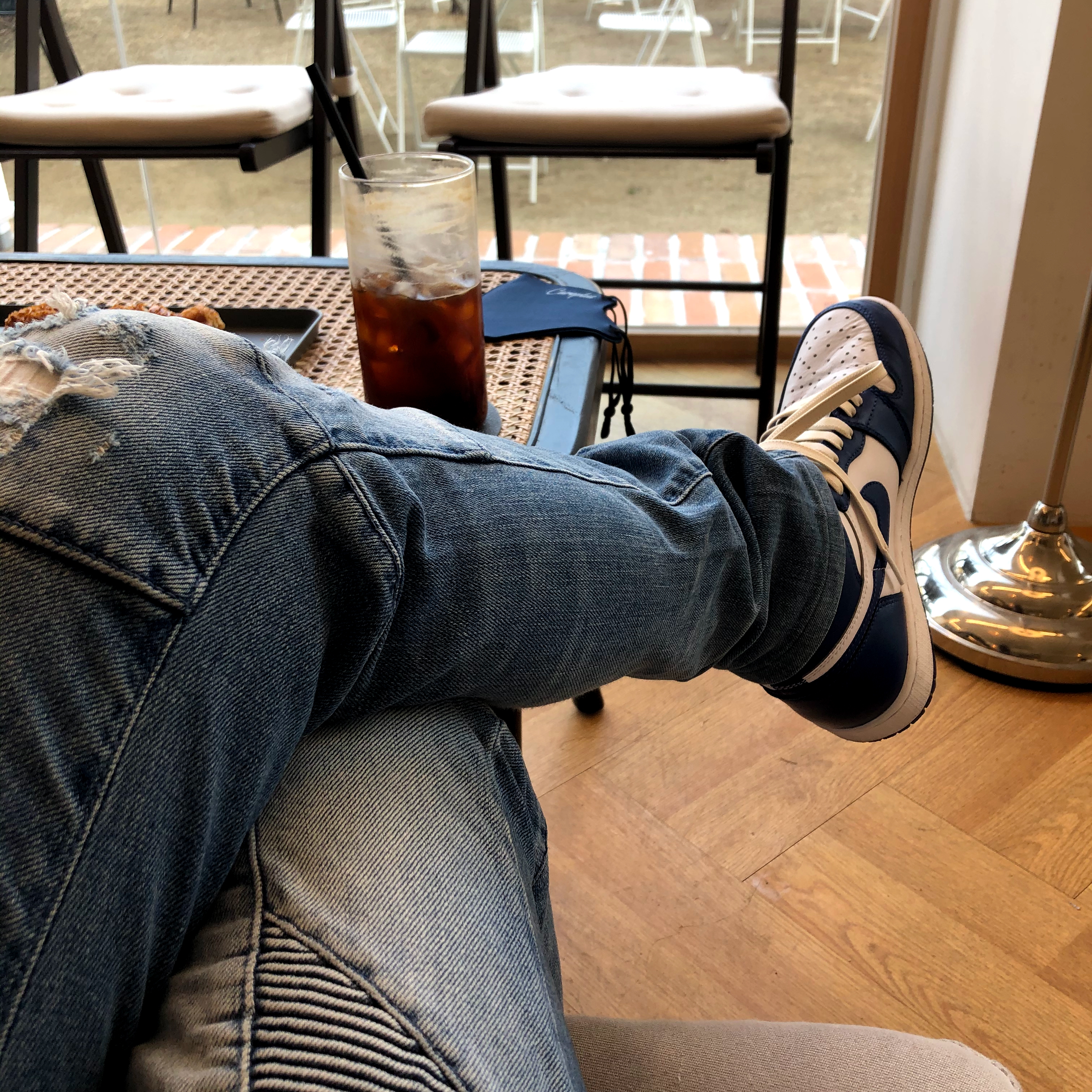 Jordan 1 Retro Storm Blue 착용 스타일