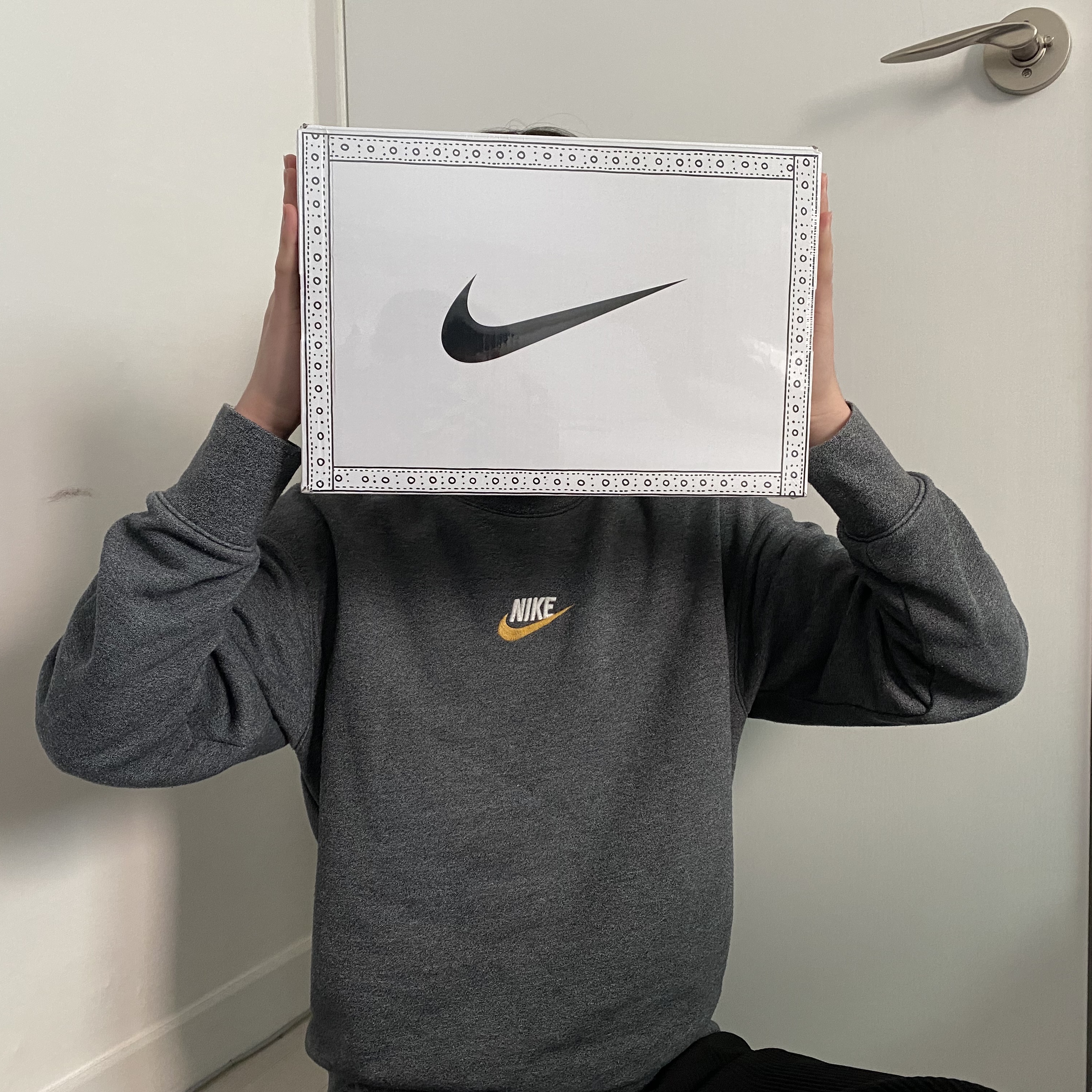 Nike x Peaceminusone Kwondo1 White 착용 스타일 - 4