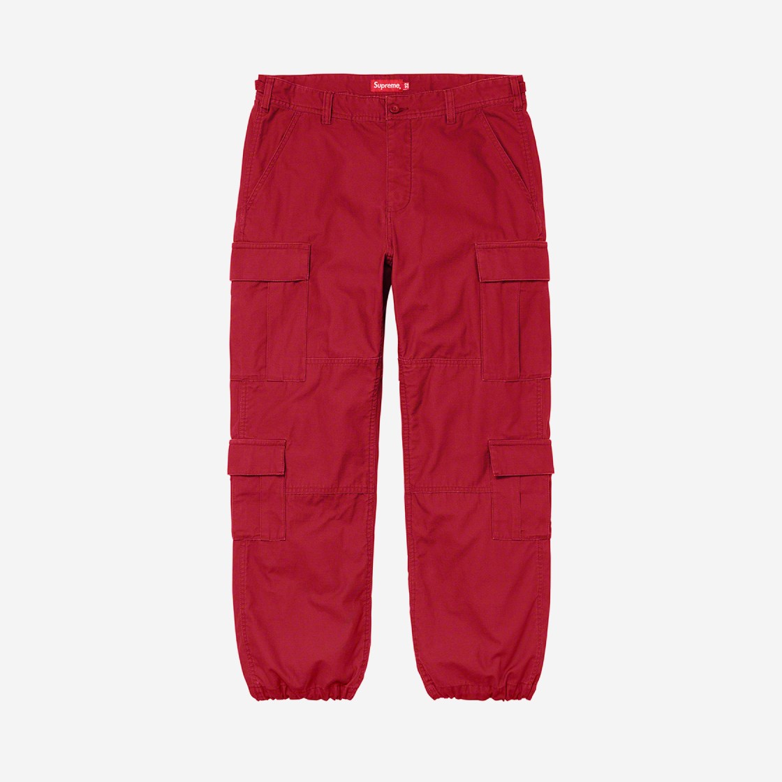 Supreme Cargo Pants Red - 21FW 상세 이미지 1