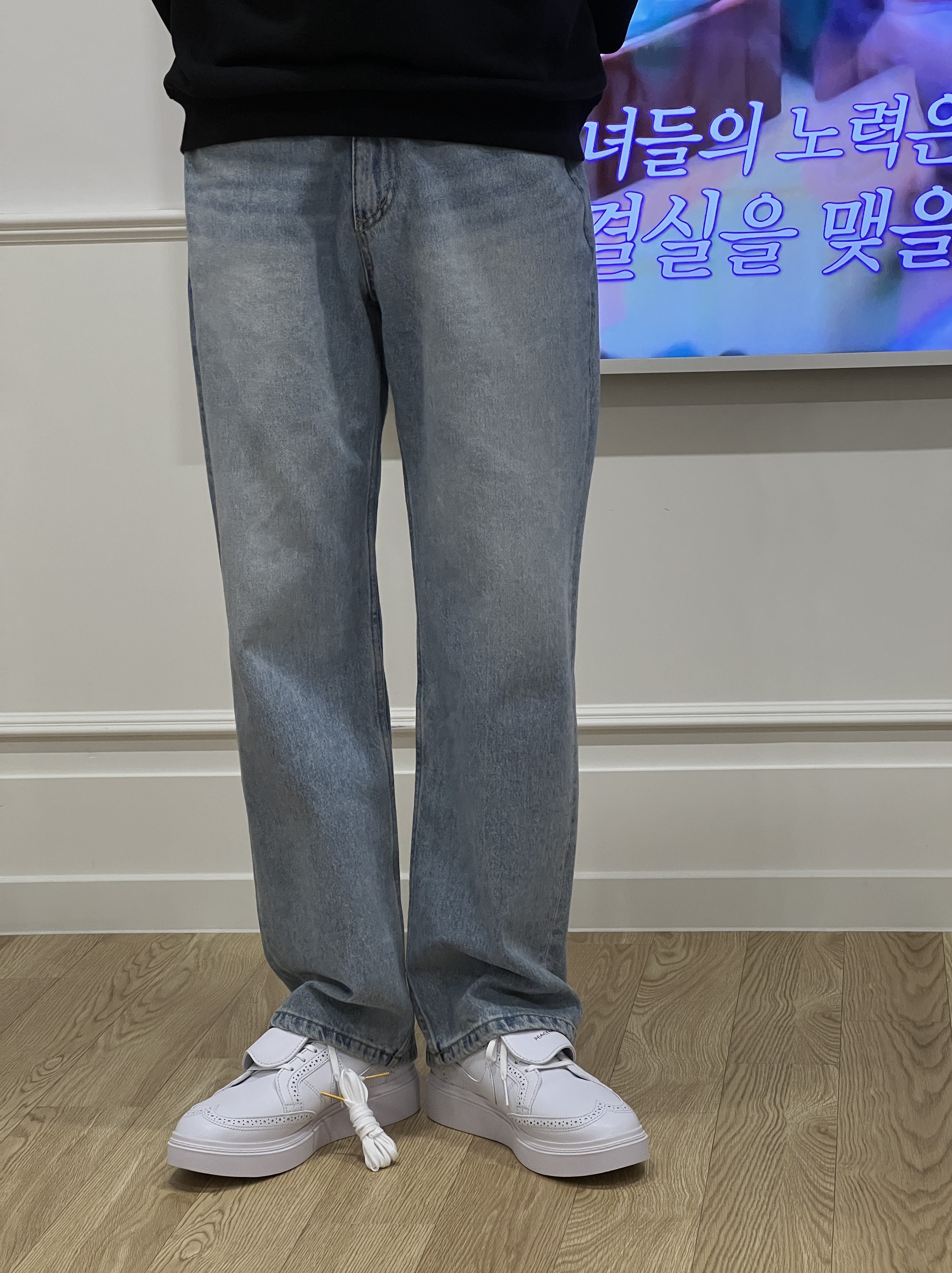 Nike x Peaceminusone Kwondo1 White 착용 스타일 - 5