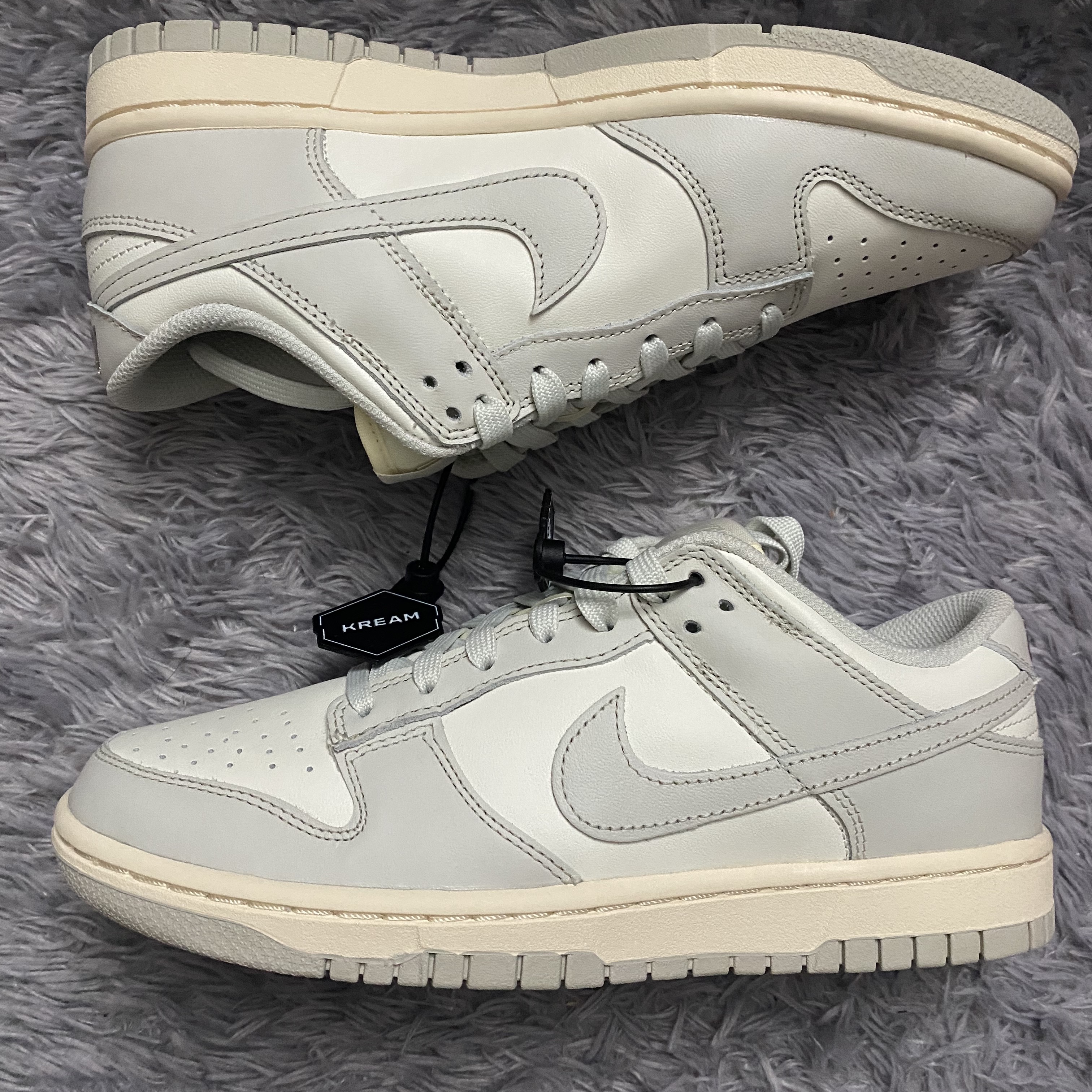 (W) Nike Dunk Low Light Bone 착용 스타일
