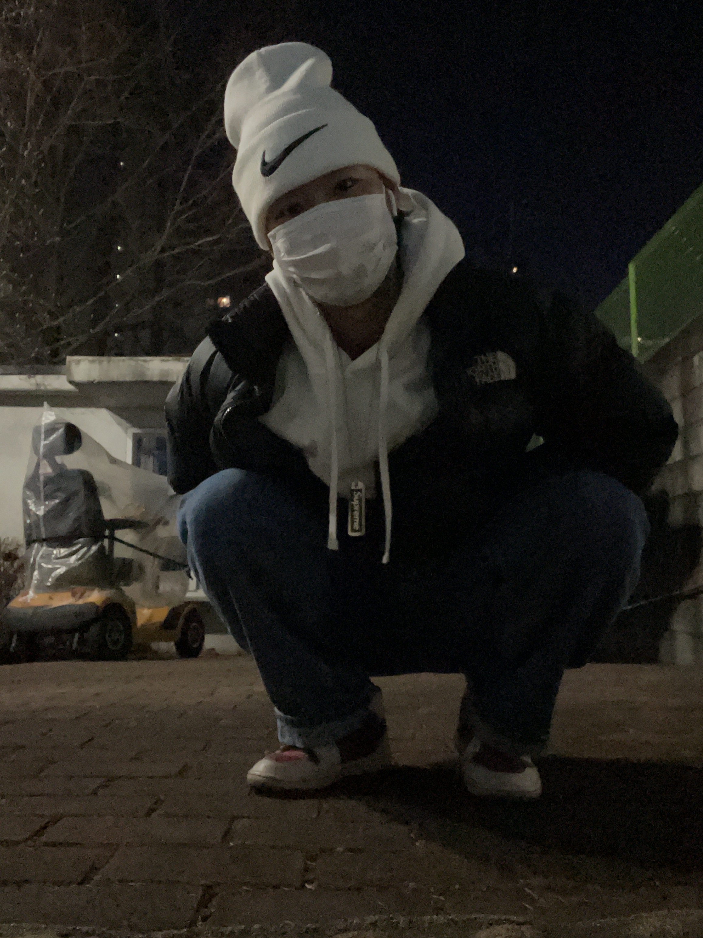 Jordan 1 Retro Carmine 2014, Nike x Stussy Cuff Beanie White 착용 스타일