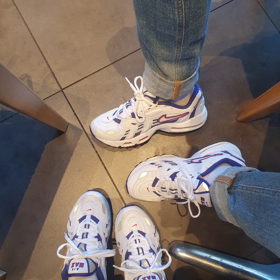 (W) Nike Air Max 96 II Grape Ice 착용 스타일 - 3
