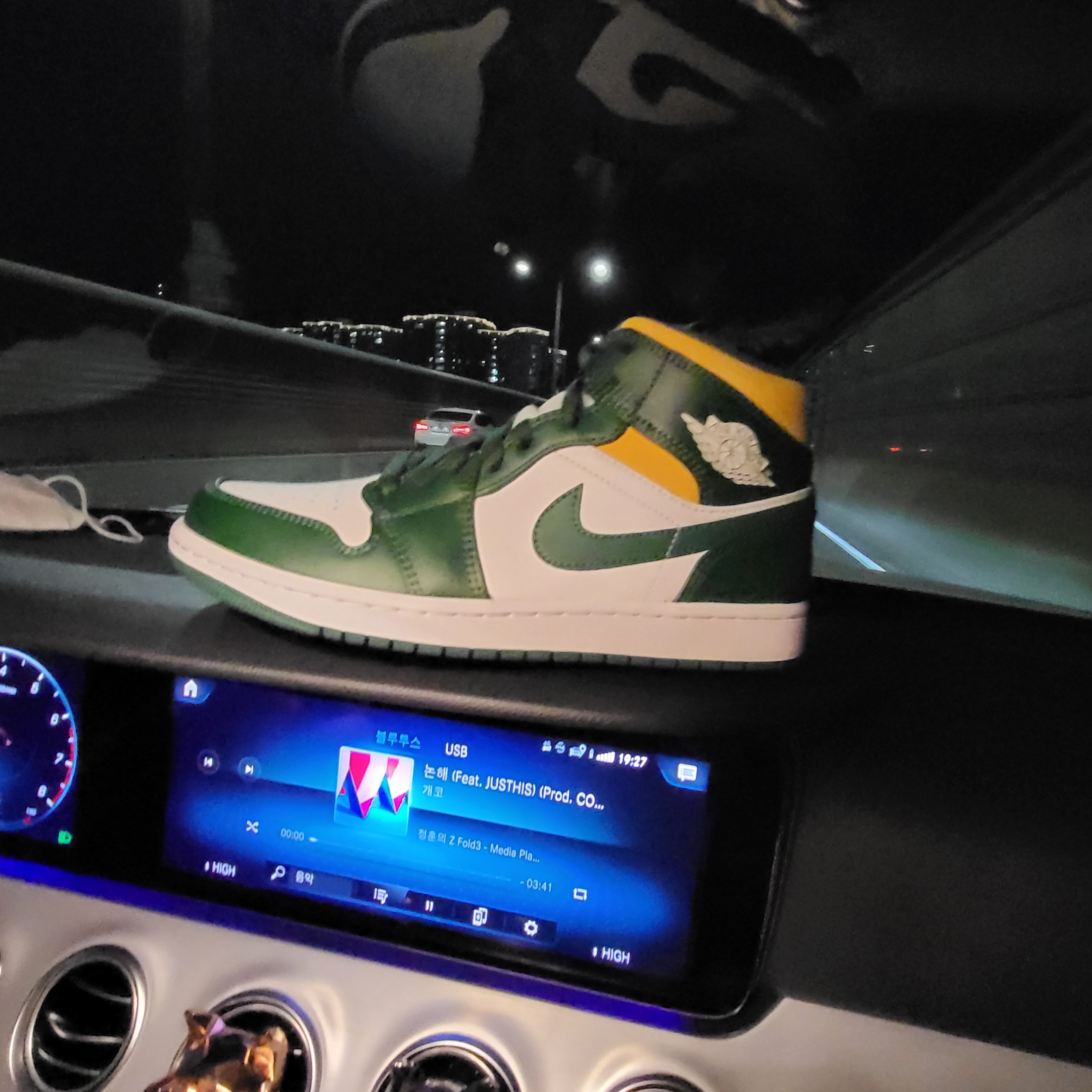 Jordan 1 Mid Sonics 2021 착용 스타일