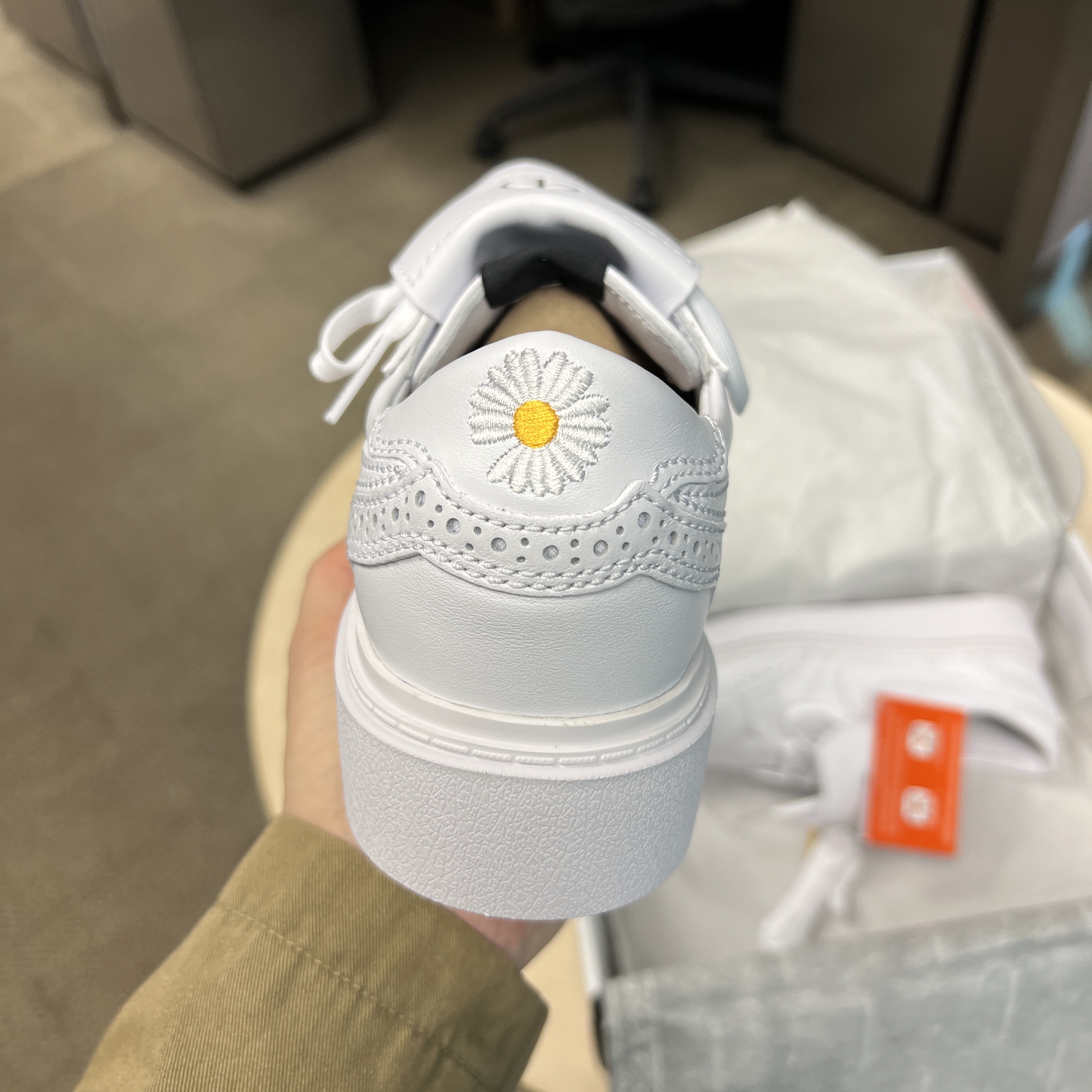 Nike x Peaceminusone Kwondo1 White 착용 스타일 - 1