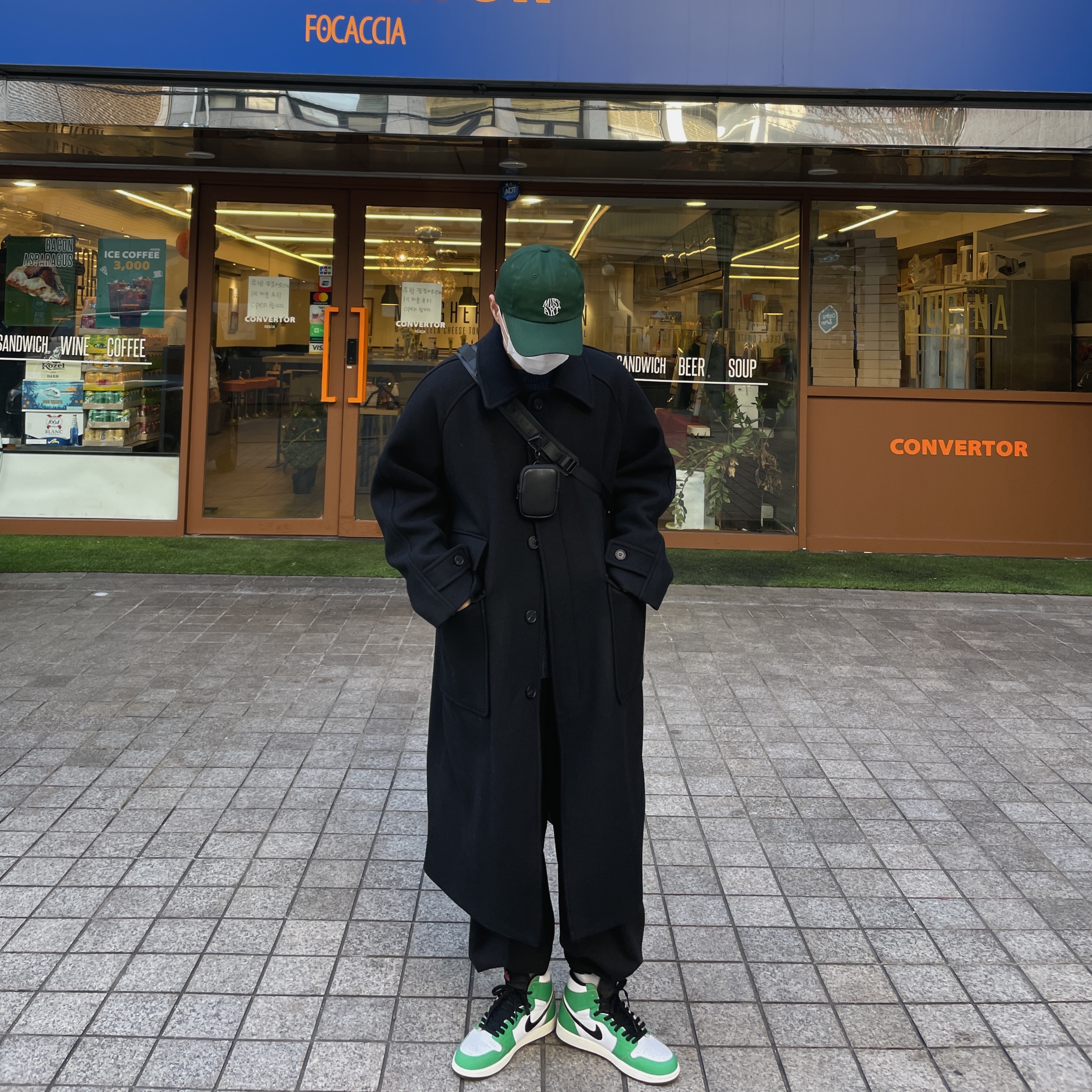(W) Jordan 1 Retro High OG Lucky Green 착용 스타일