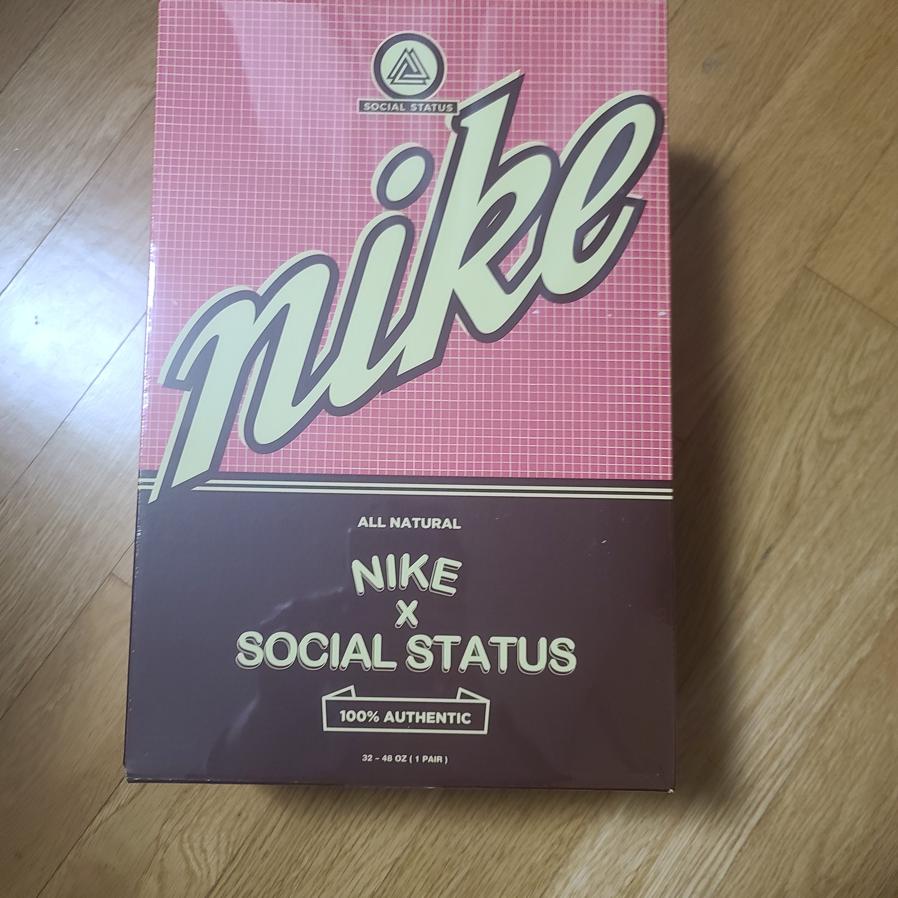 Nike x Social Status Dunk Mid Free Lunch Chocolate Milk 착용 스타일 - 1