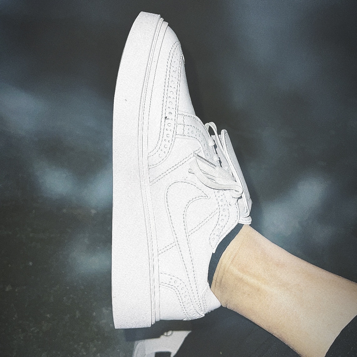 Nike x Peaceminusone Kwondo1 White 착용 스타일