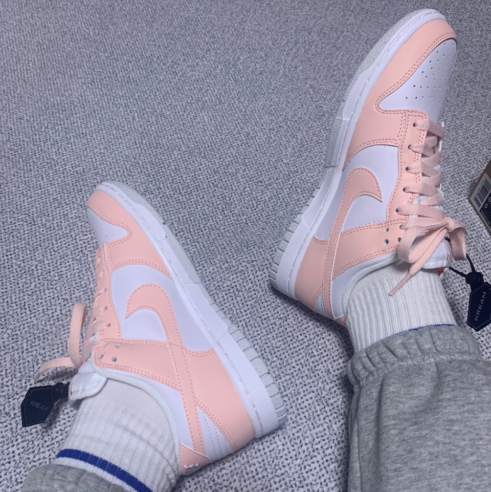 (W) Nike Dunk Low Next Nature Pale Coral 착용 스타일