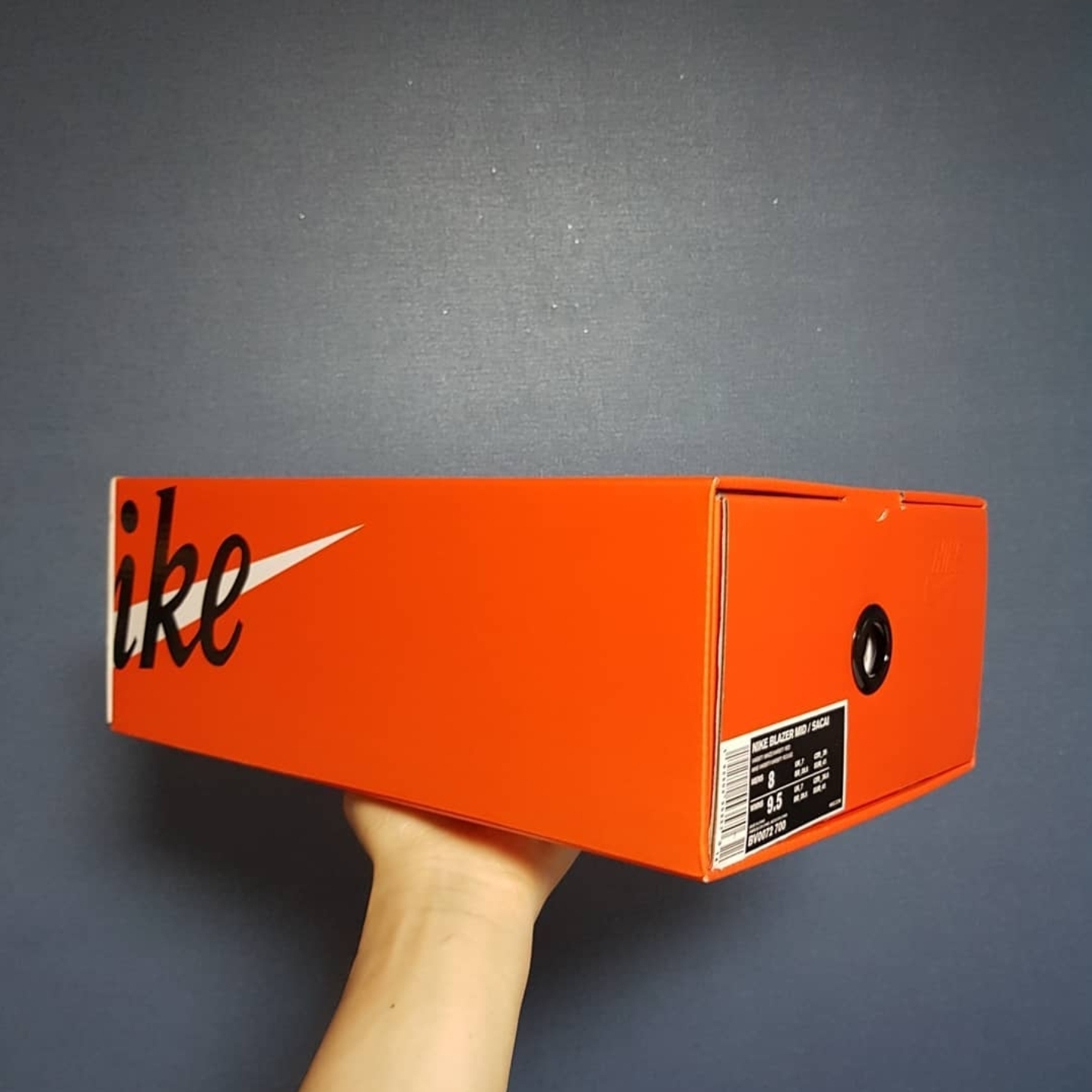 Nike x Sacai Blazer Mid Snow Beach 착용 스타일 - 4