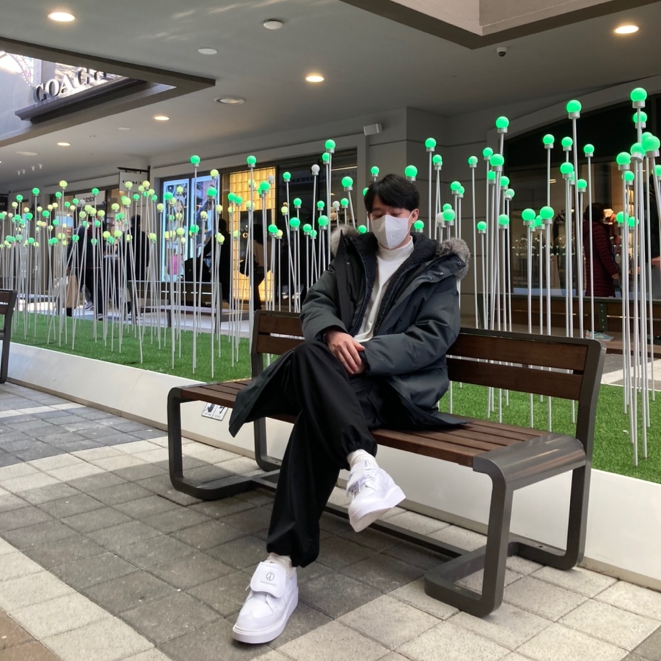 Nike x Peaceminusone Kwondo1 White 착용 스타일
